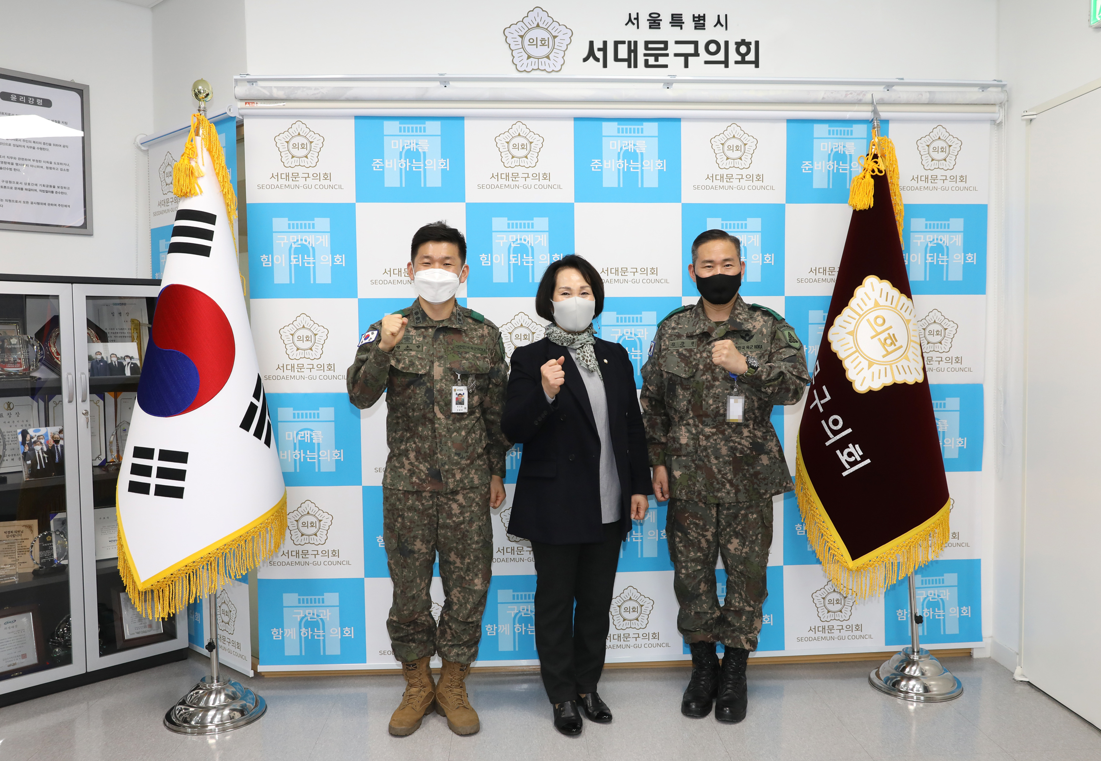 제219보병 여단장과의 간담회 1