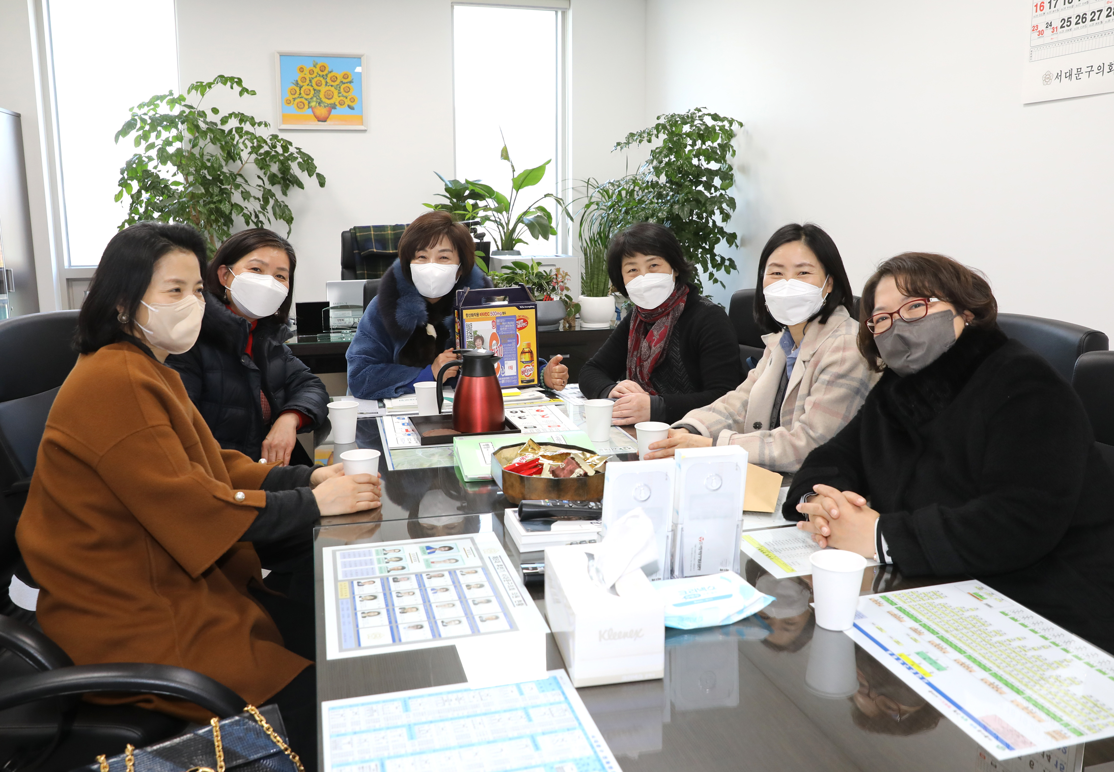 민간 가정어린이집 연합회 회장과의 간담회(안한희위원장) 1