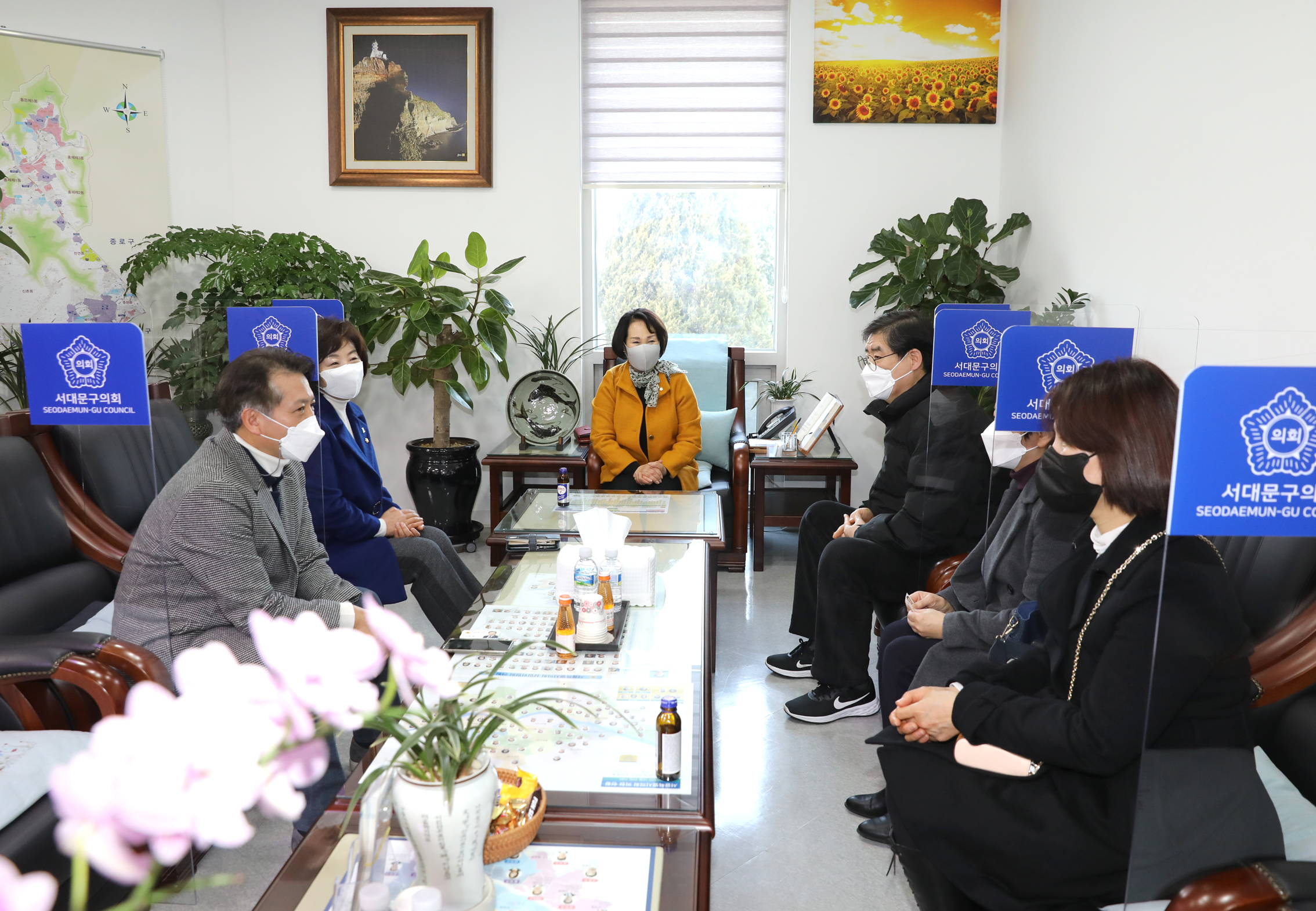 통장협의회 간담회 1