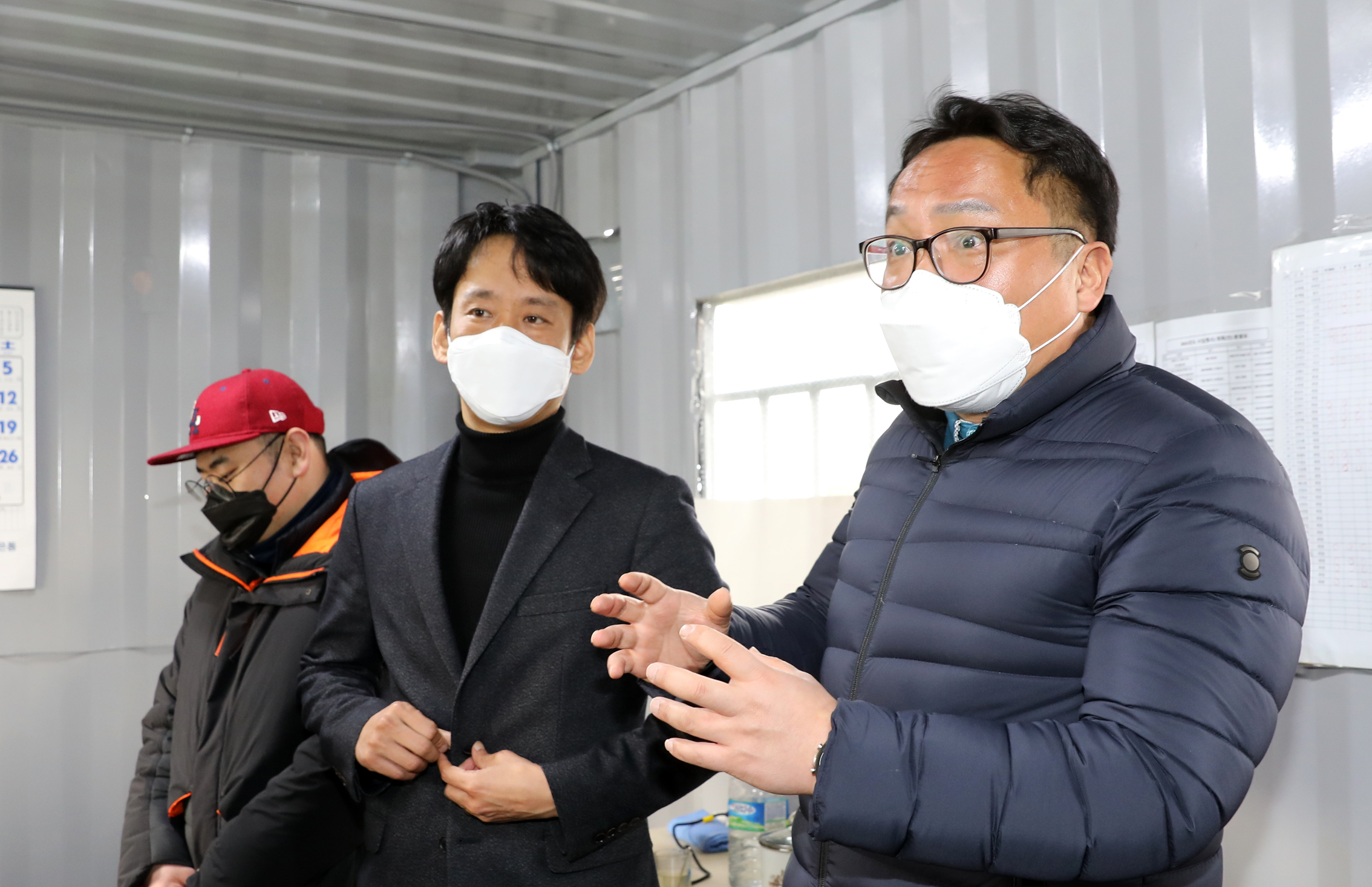 화재사고 이후 긴급 현장방문(게이트볼장) 3