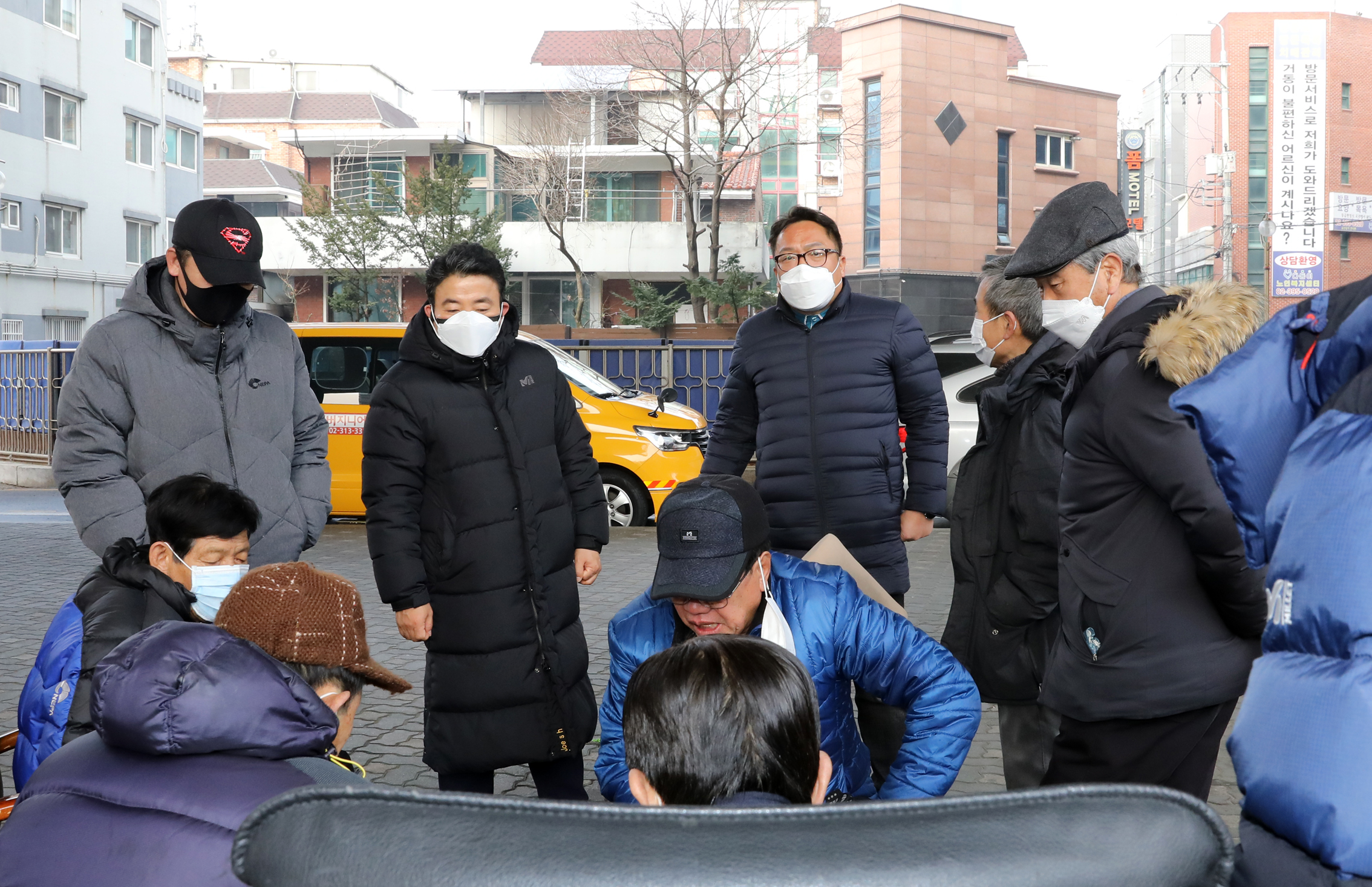 화재사고 이후 긴급 현장방문(게이트볼장) 11