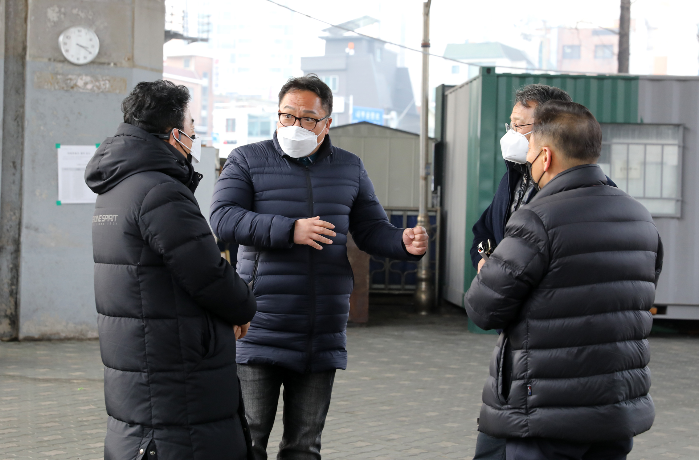 화재사고 이후 긴급 현장방문(게이트볼장) 12