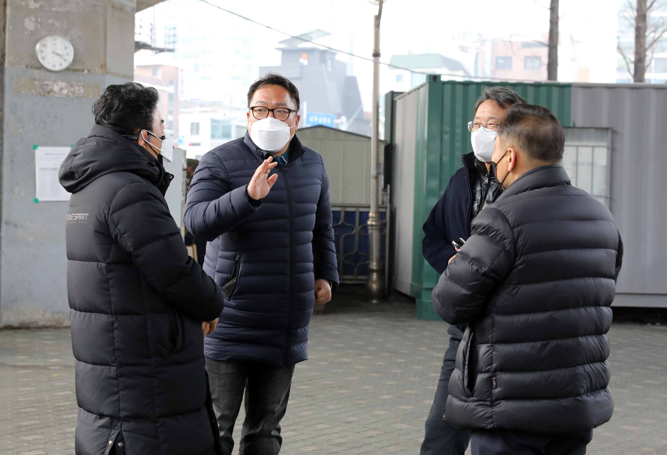 화재사고 이후 긴급 현장방문(게이트볼장) 13