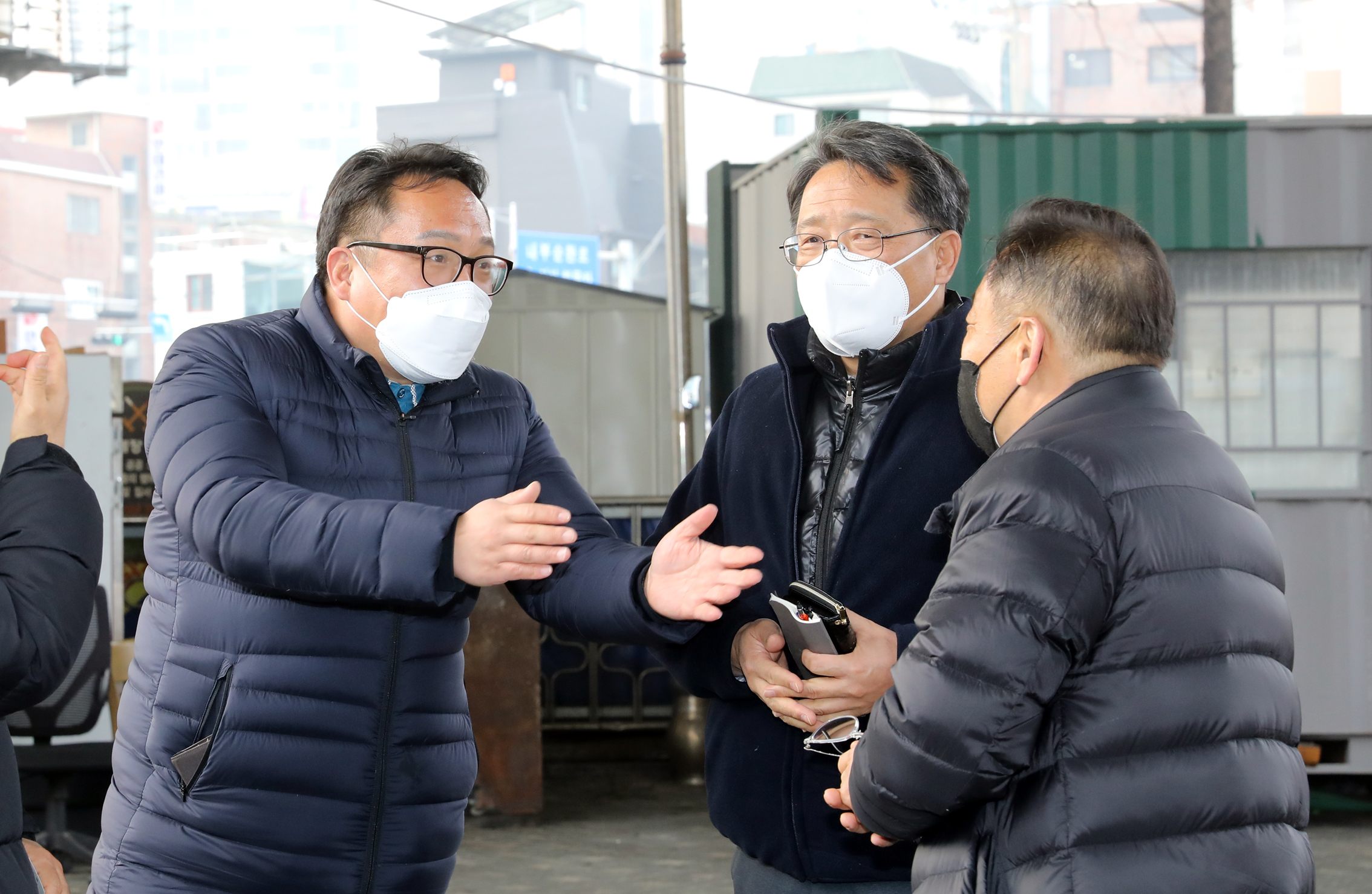 화재사고 이후 긴급 현장방문(게이트볼장) 14