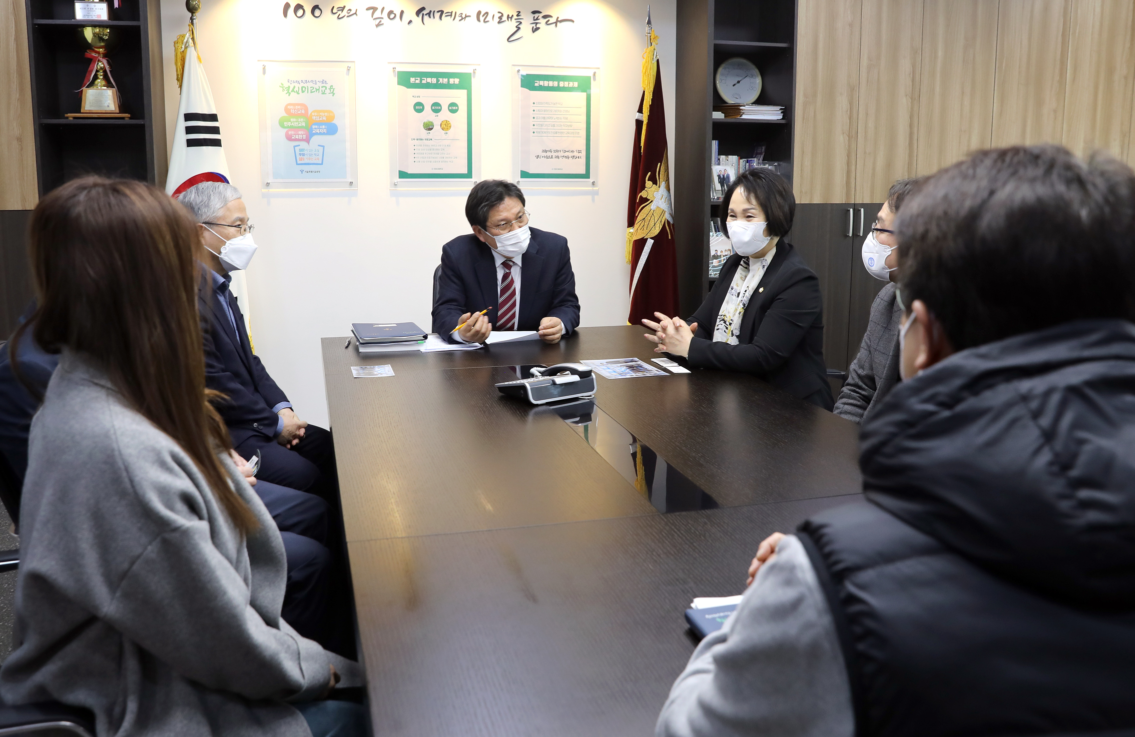 인창고등학교 교육환경개선사업에 관한 감사패 5
