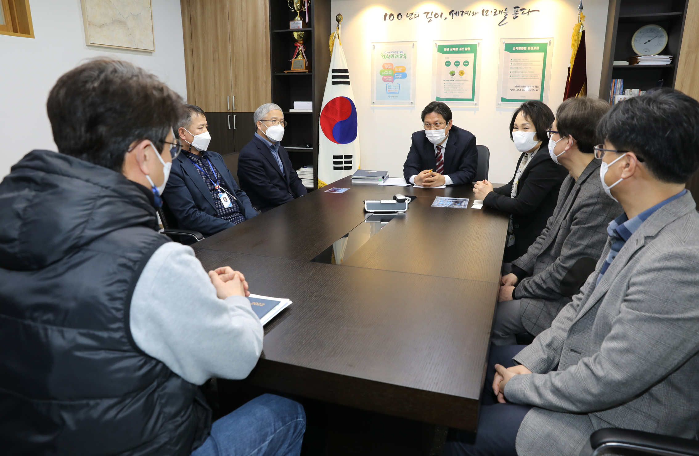 인창고등학교 교육환경개선사업에 관한 감사패 6