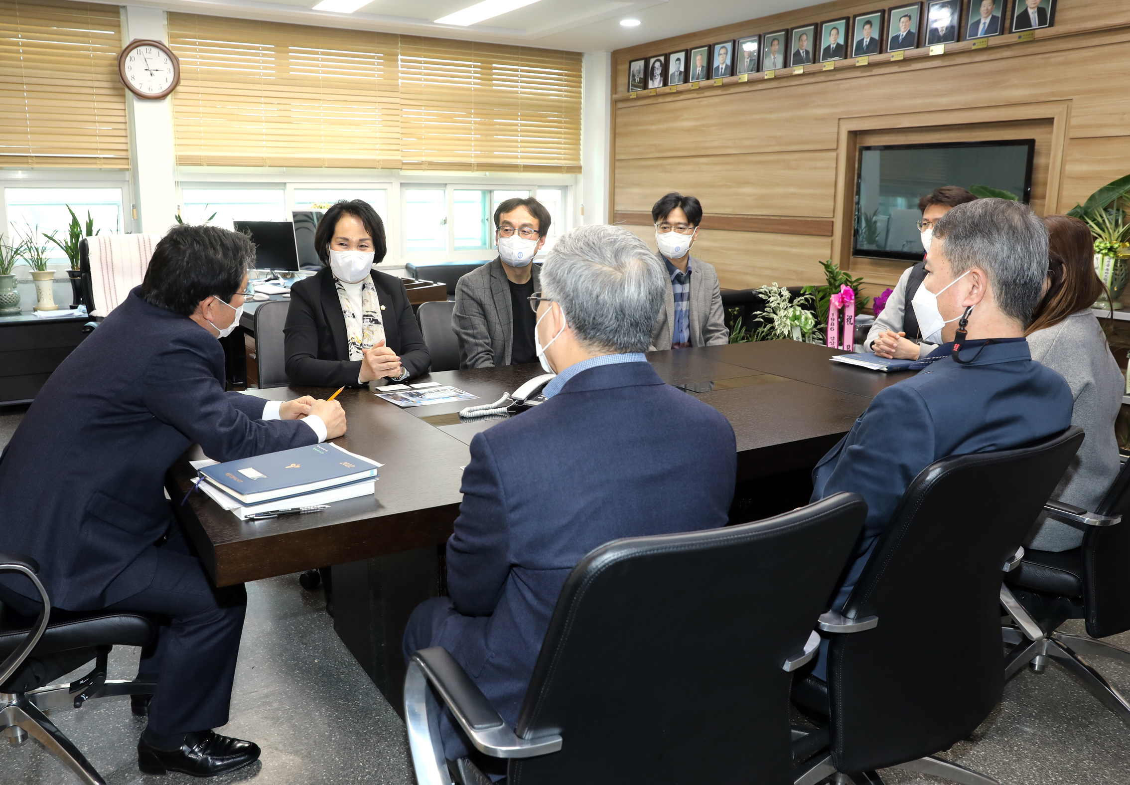 인창고등학교 교육환경개선사업에 관한 감사패 8
