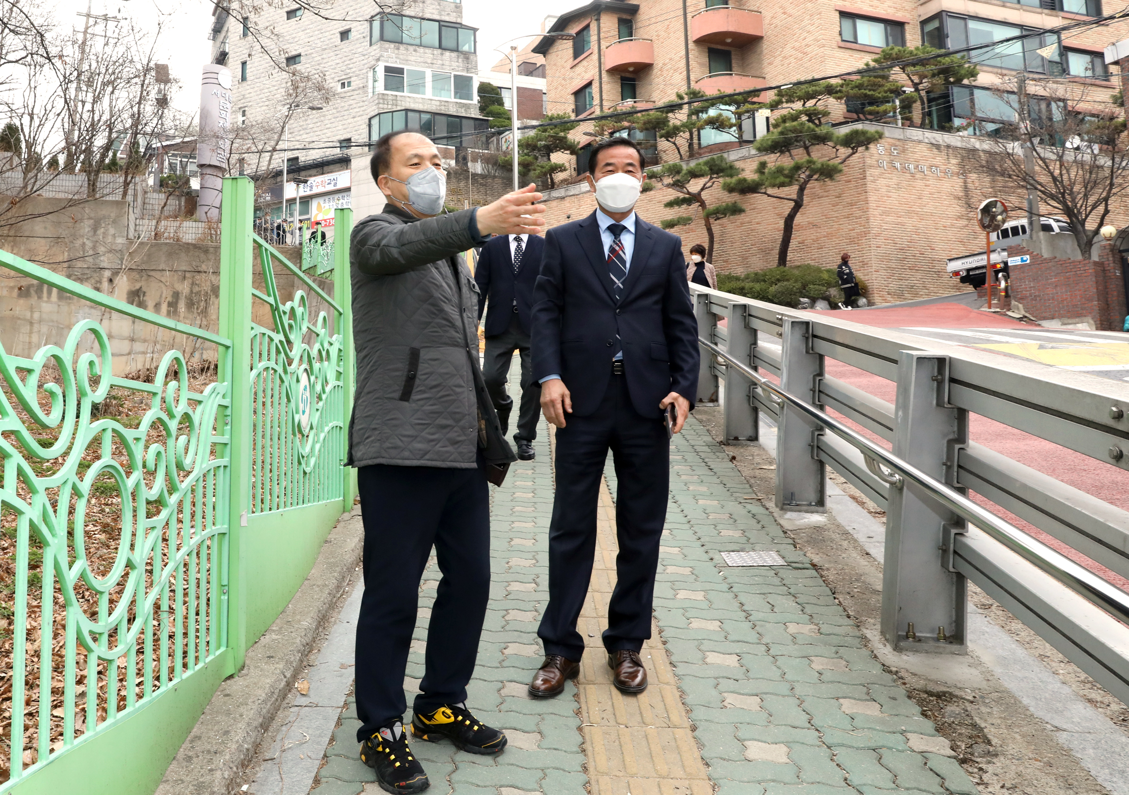 서대문문화체육회관 진입로 이용편의시설 현장방문 7