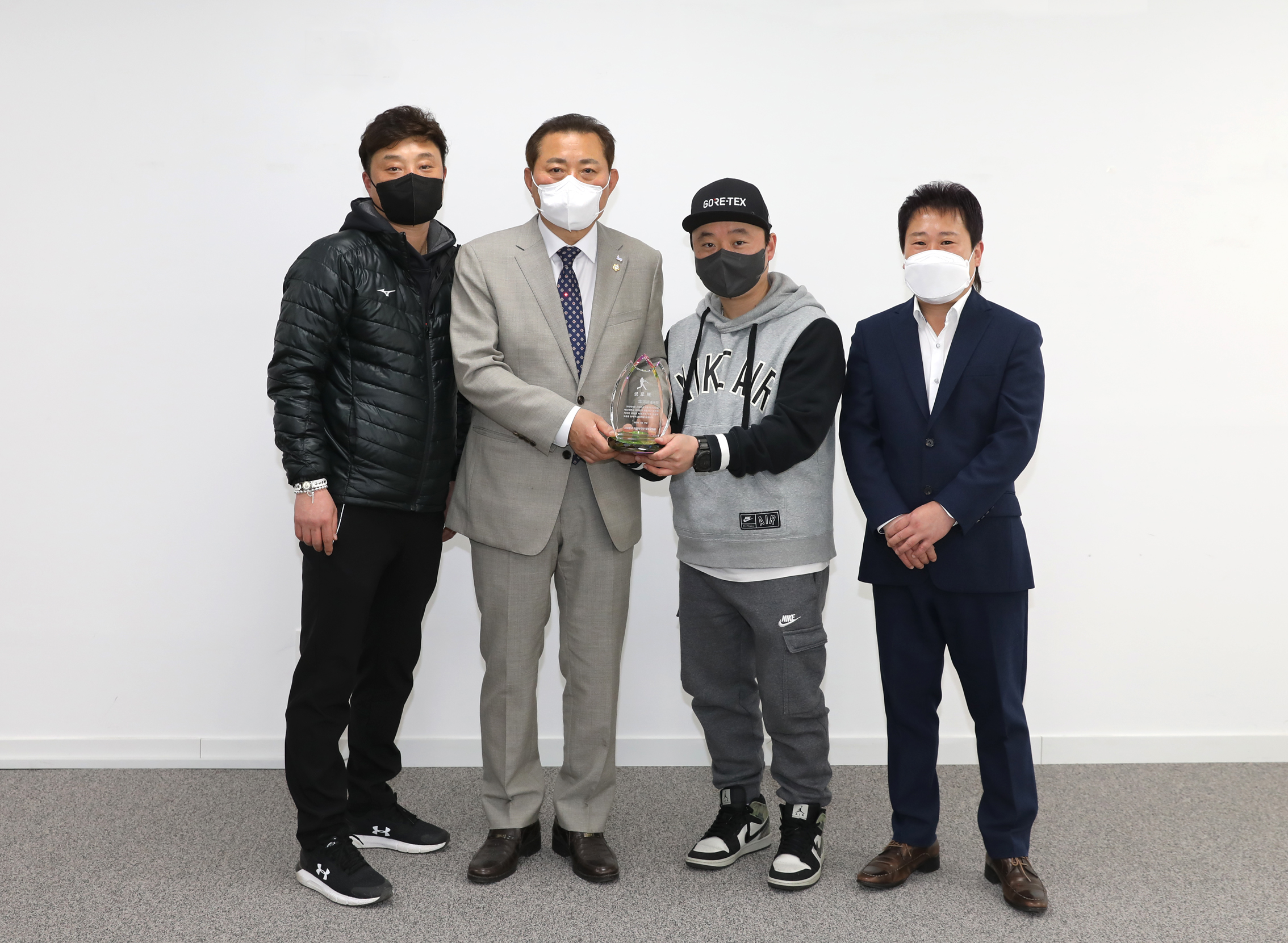 서대문구 리틀야구단 단장님 공로패 전달식 2