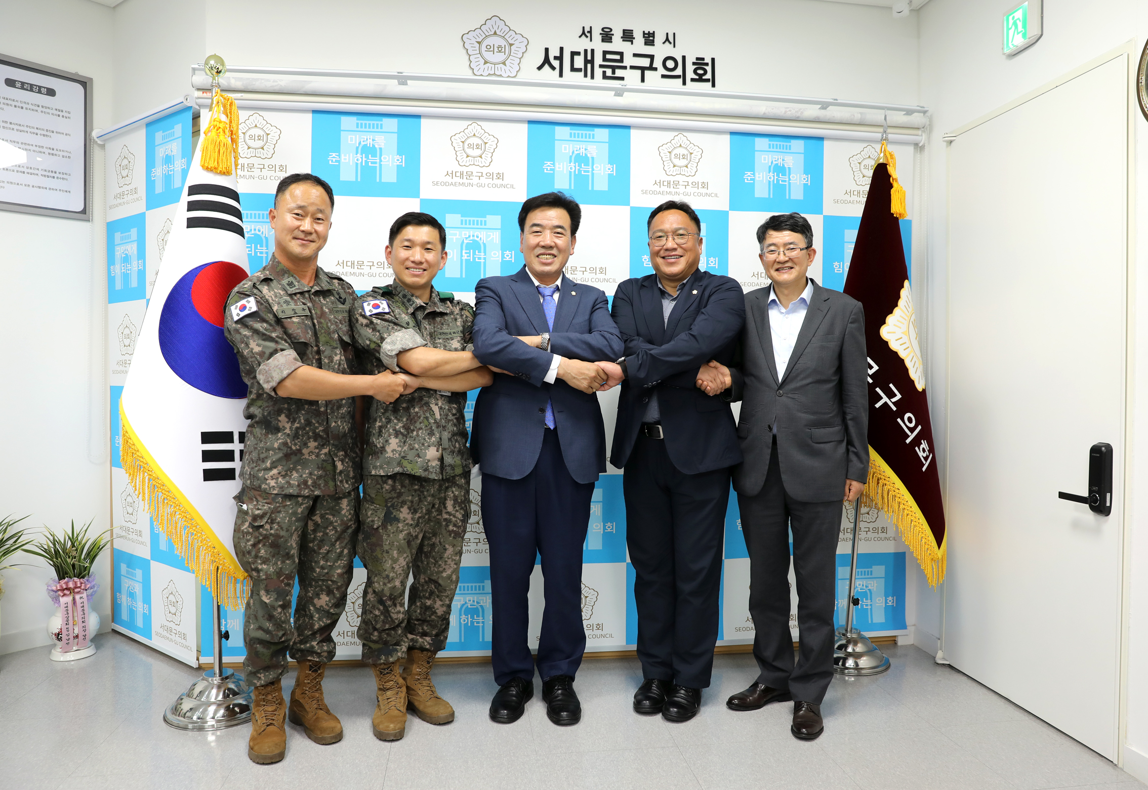 56사단 군부대 간부와의 간담회 2
