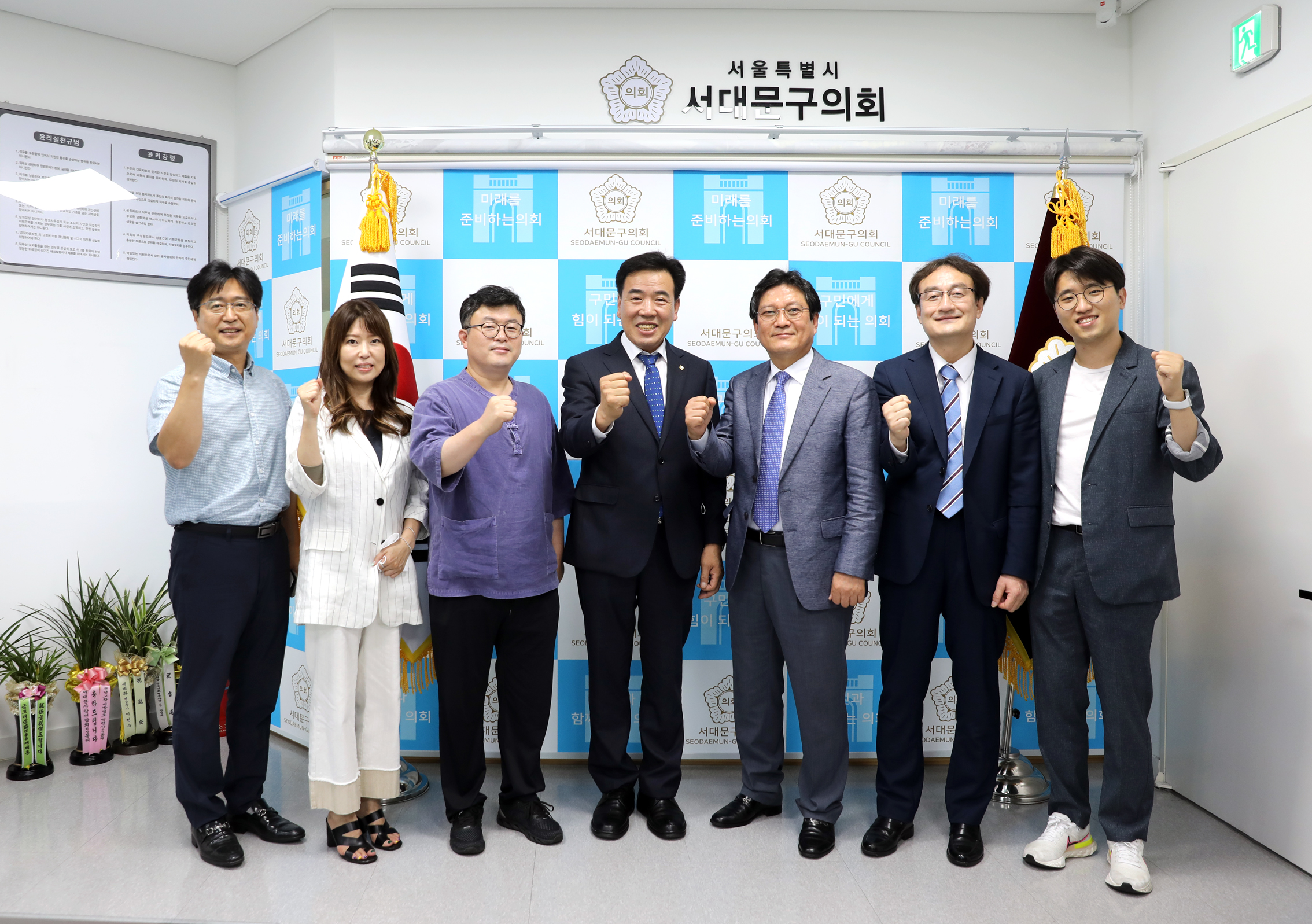 인창중고등학교 교장선생님 및 관계자와의 간담회 5