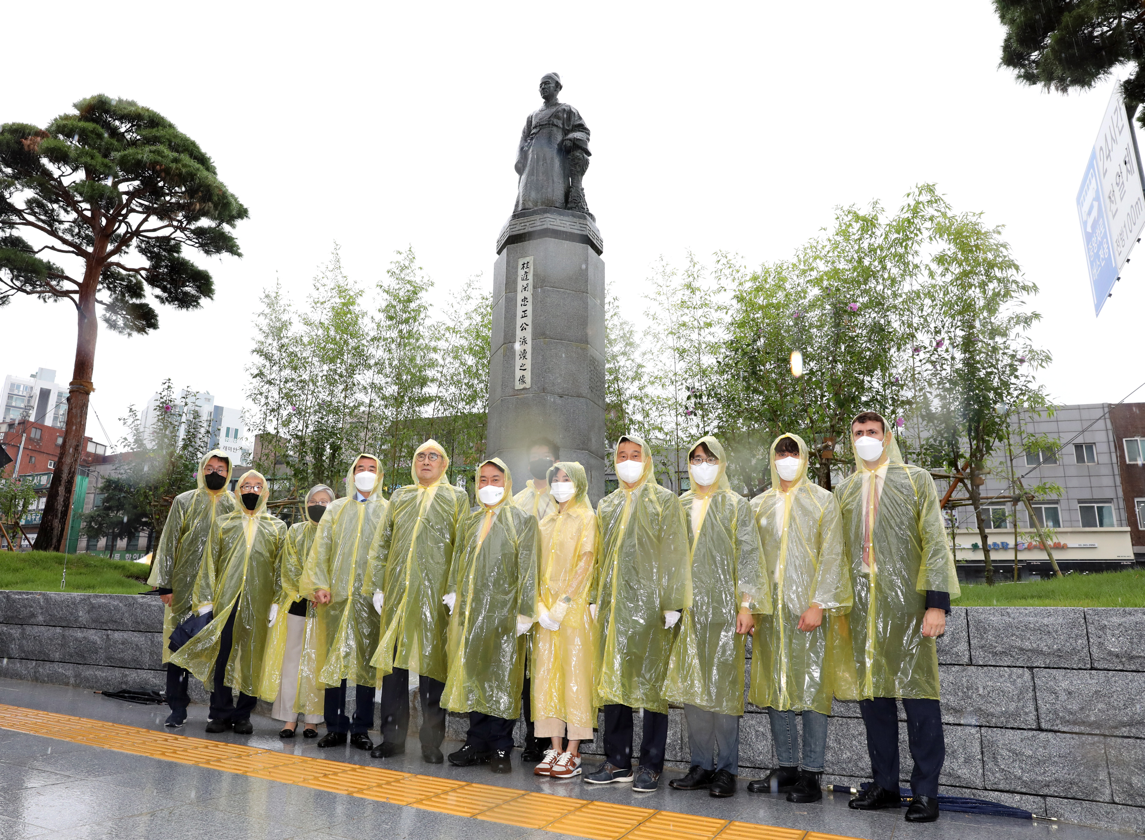 민영환 동상 이전설치 준공식 7