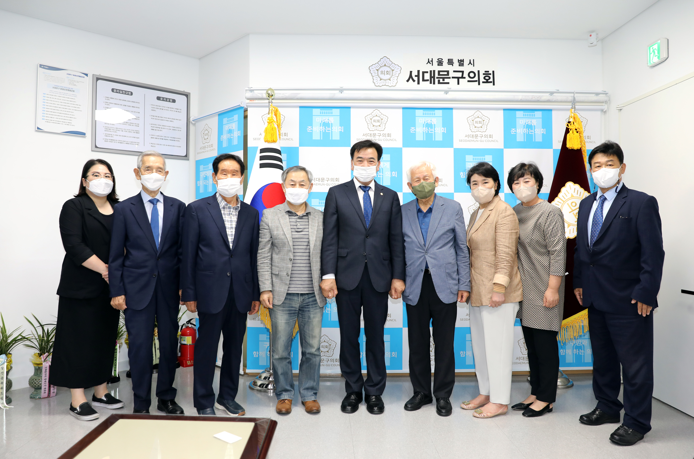 서평회 임원과의 간담회 3
