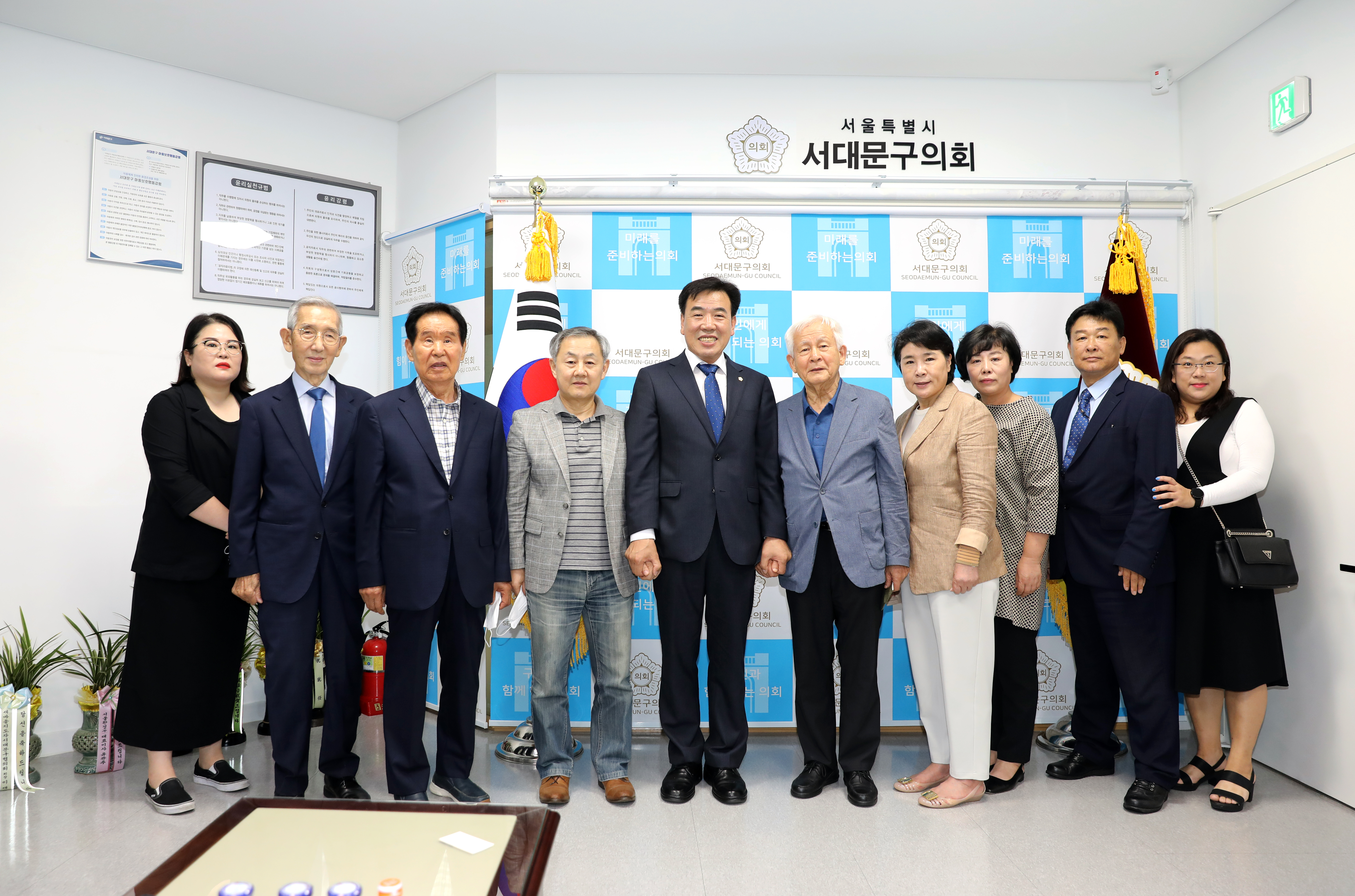 서평회 임원과의 간담회 4