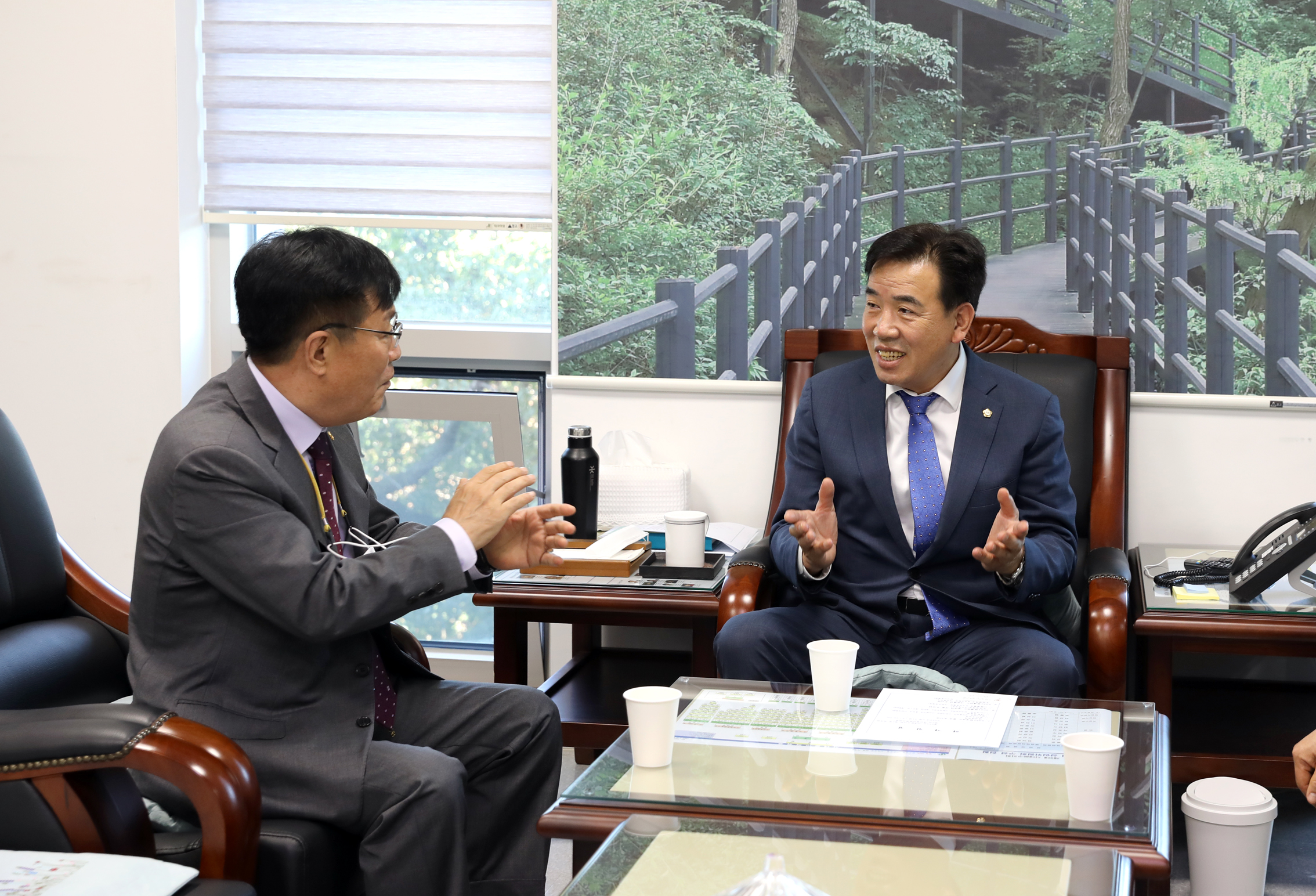 한국외식업중앙회 서대문구지회 임원과의 간담회 3
