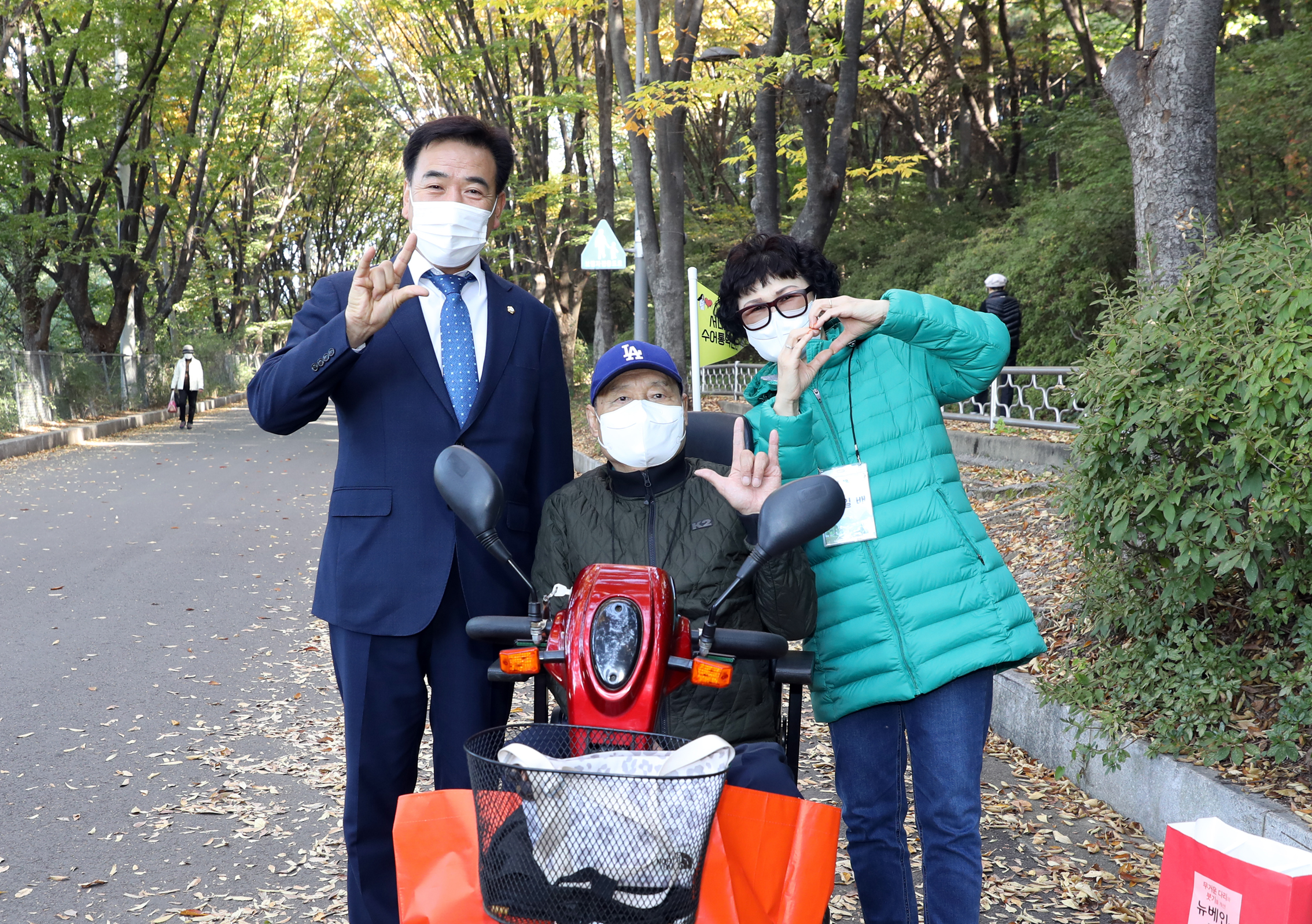 청각장애인 안산자락길 걷기대회 5