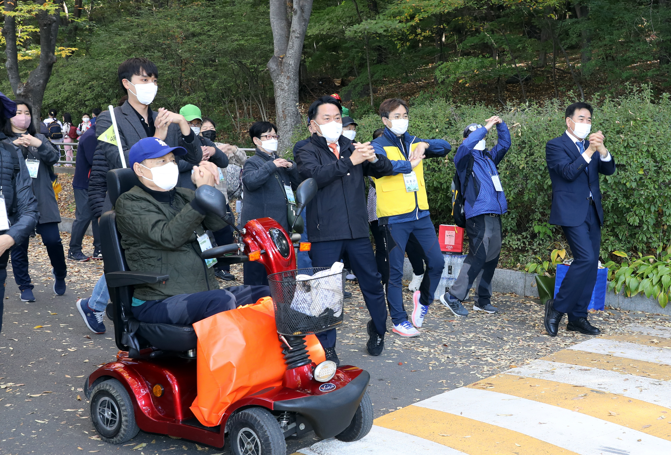 청각장애인 안산자락길 걷기대회 9