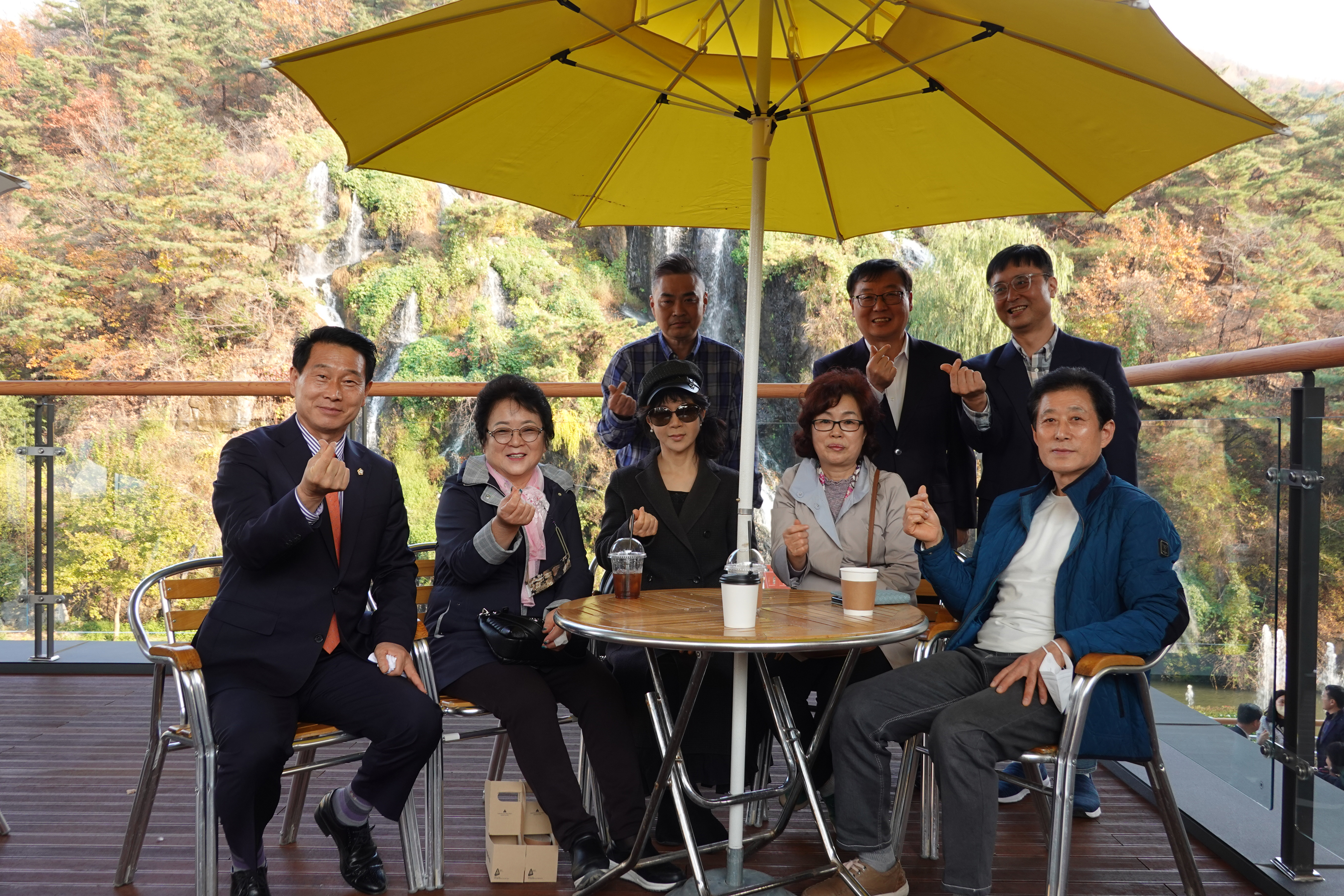 홍제천 폭포마당 수변카페 준공식 14