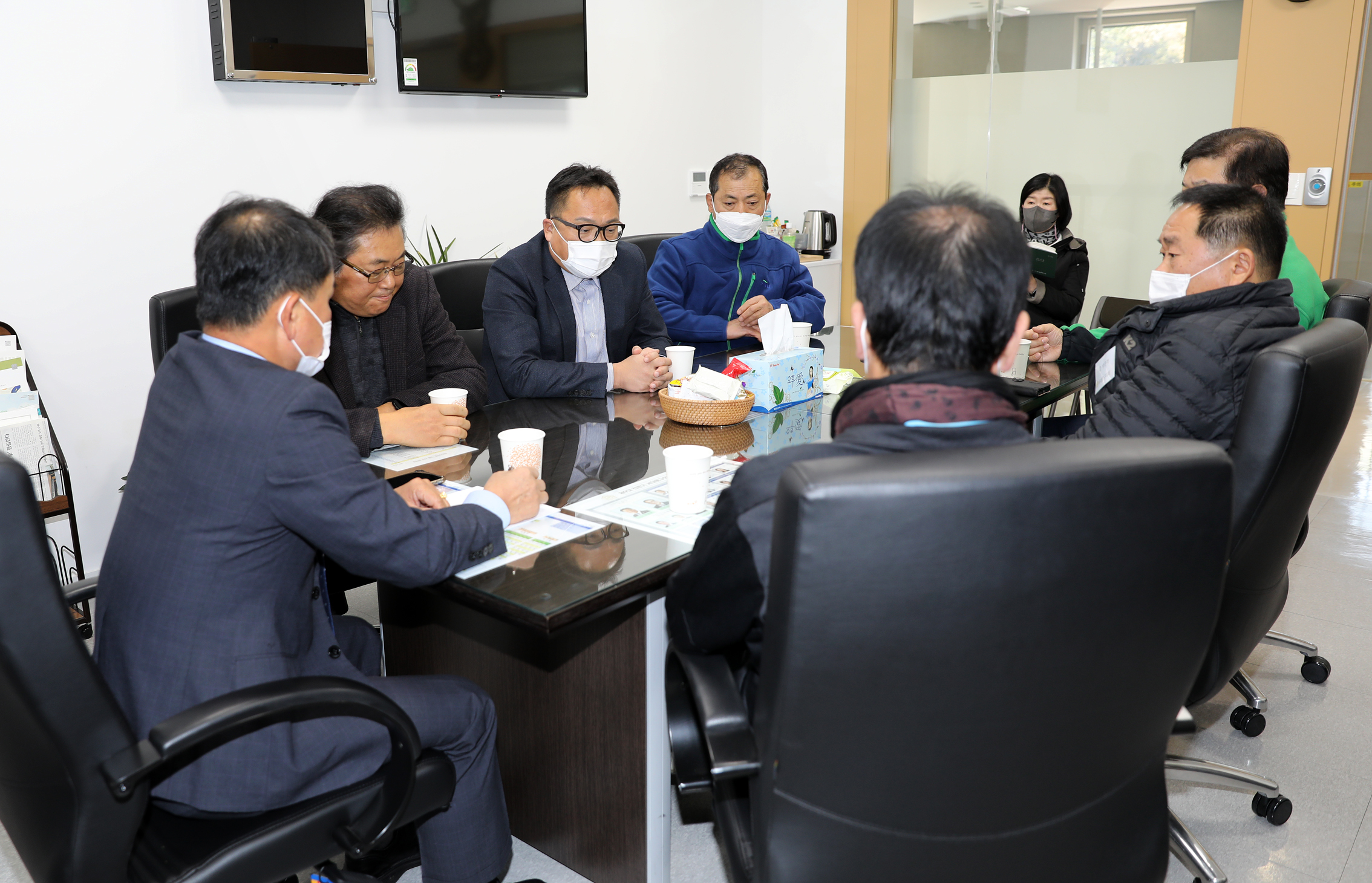 새마을지회 회장님과의 간담회 2