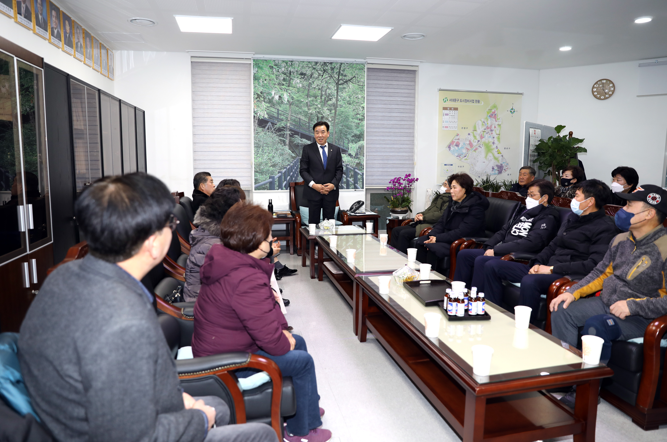 서대문 통일산악회 임원과의 간담회 1