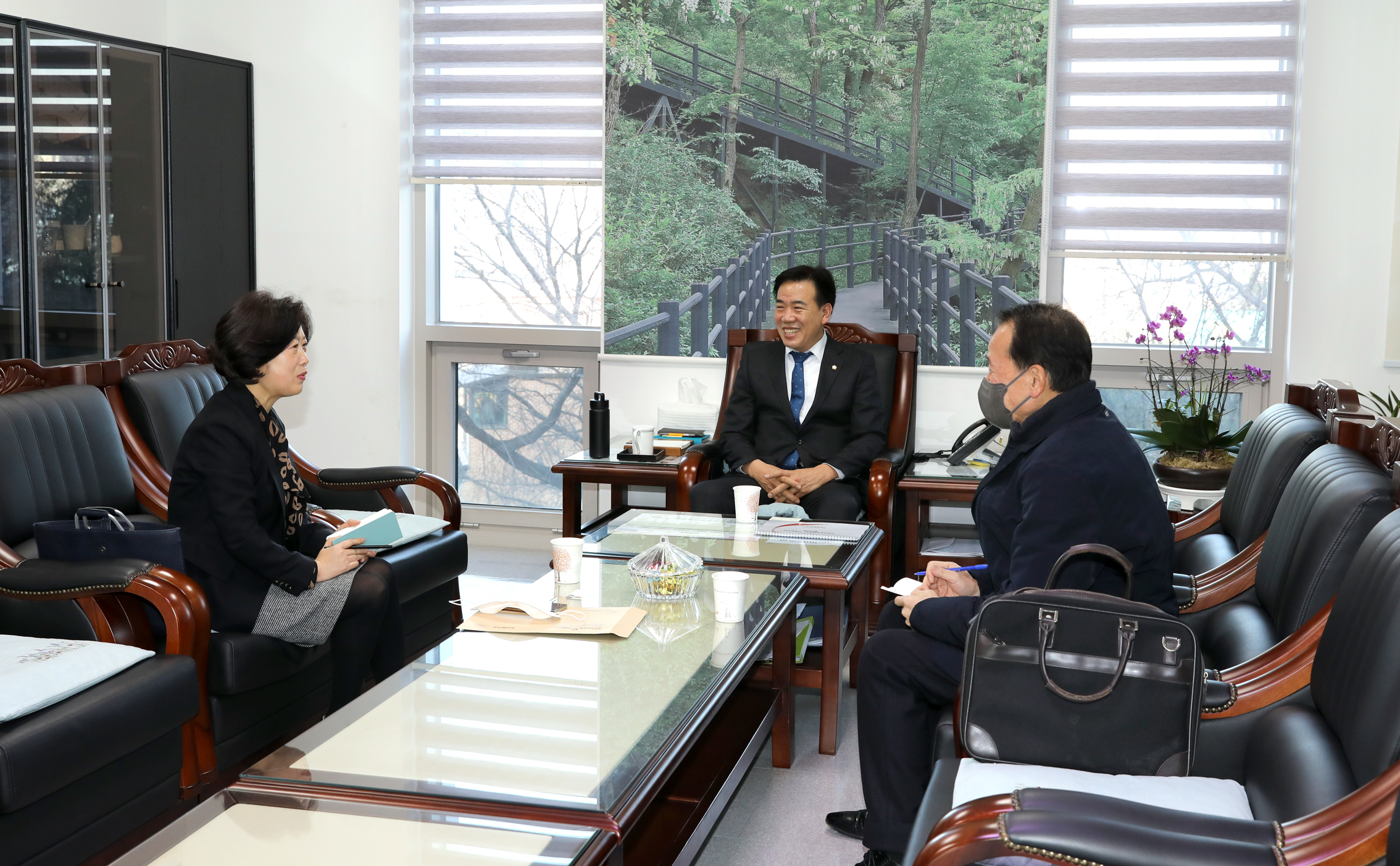건강보험공단 서대문지사장과의 간담회 1
