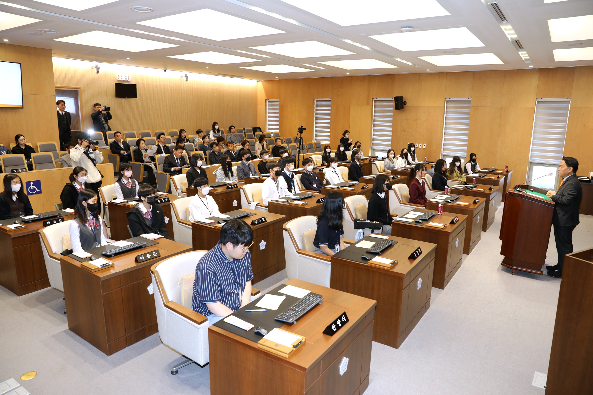 제9기 청소년의회 개원식 6