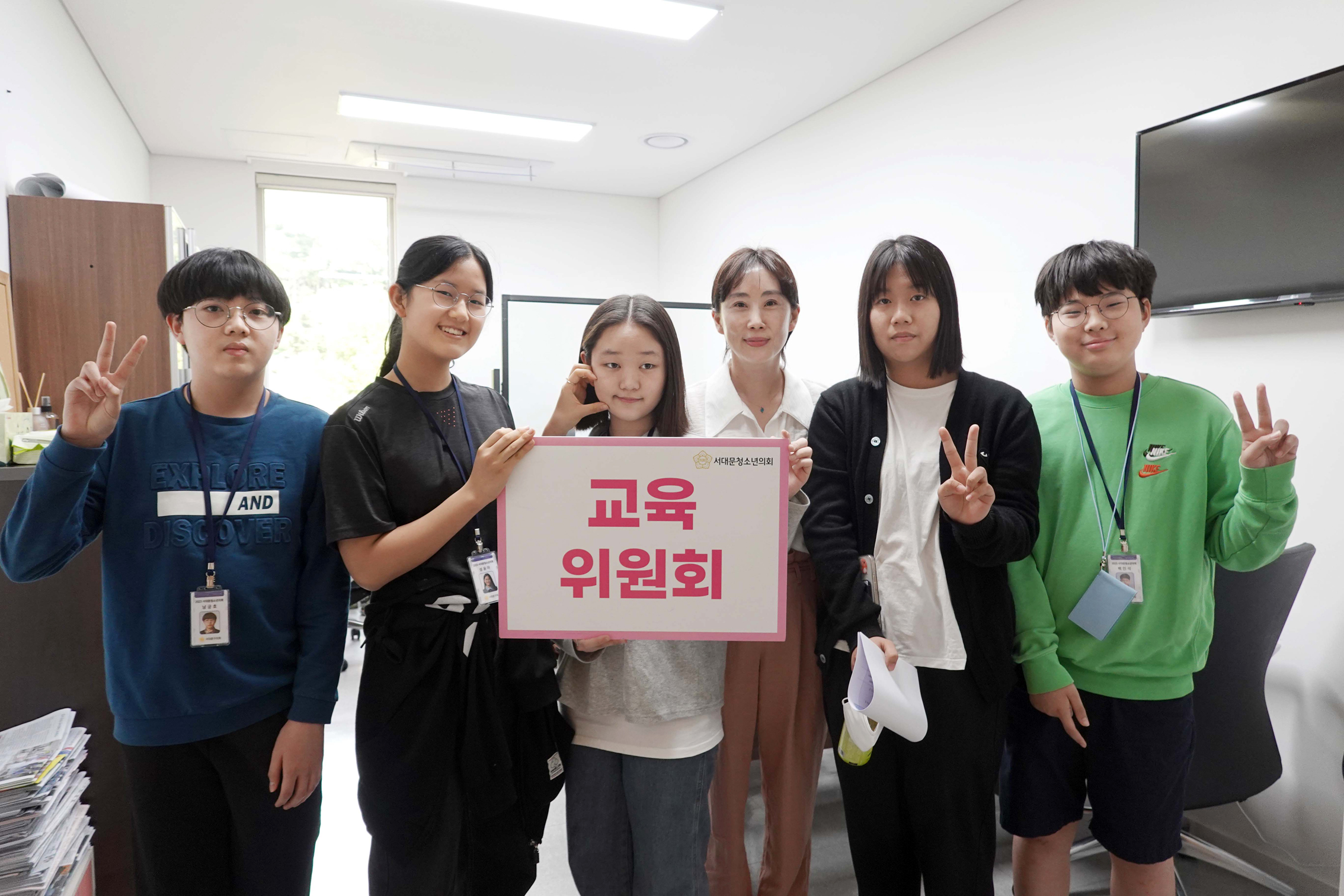 서대문구 청소년의회 상임위별 멘토 활동 8