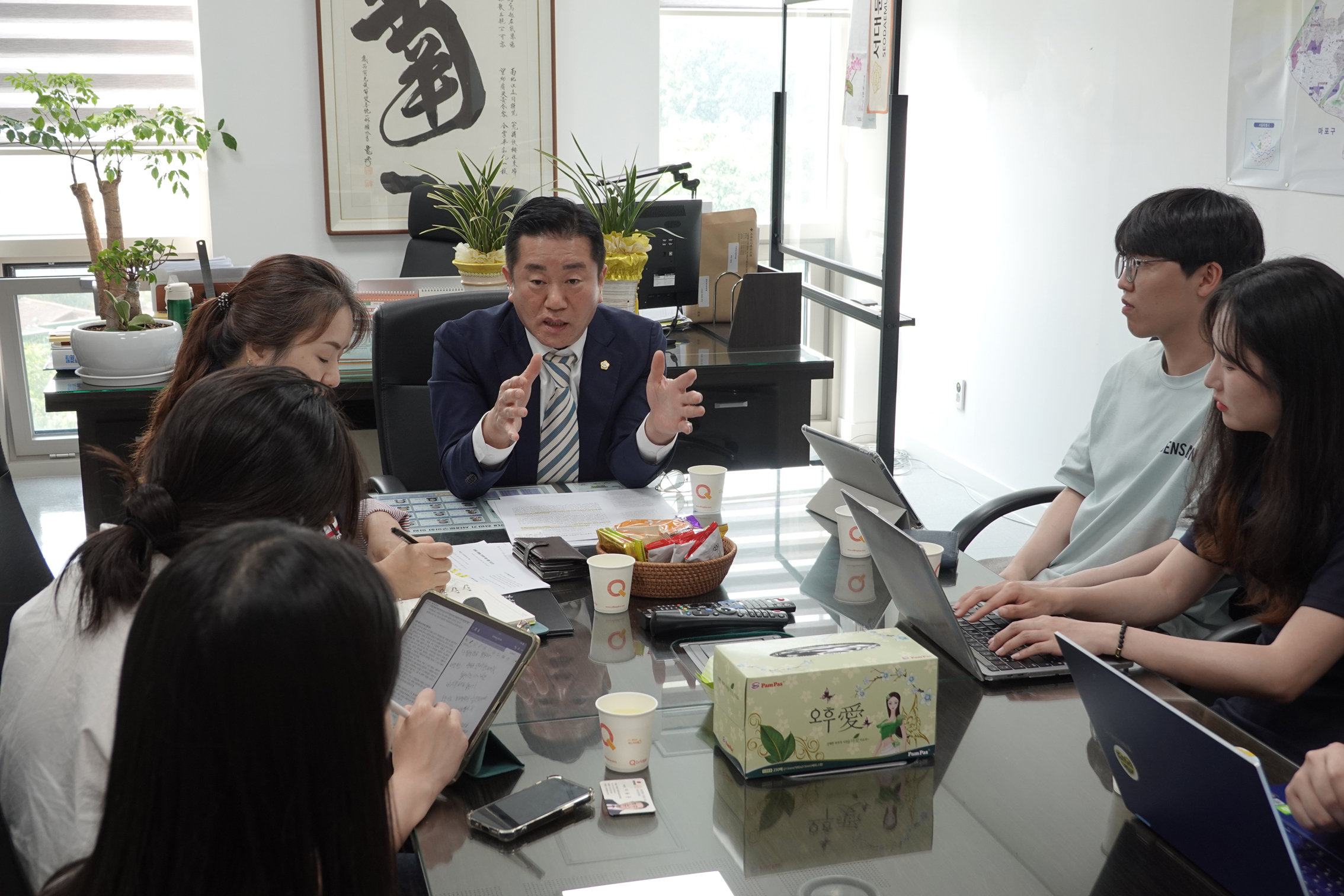 연세대학교 학생과의 간담회 3