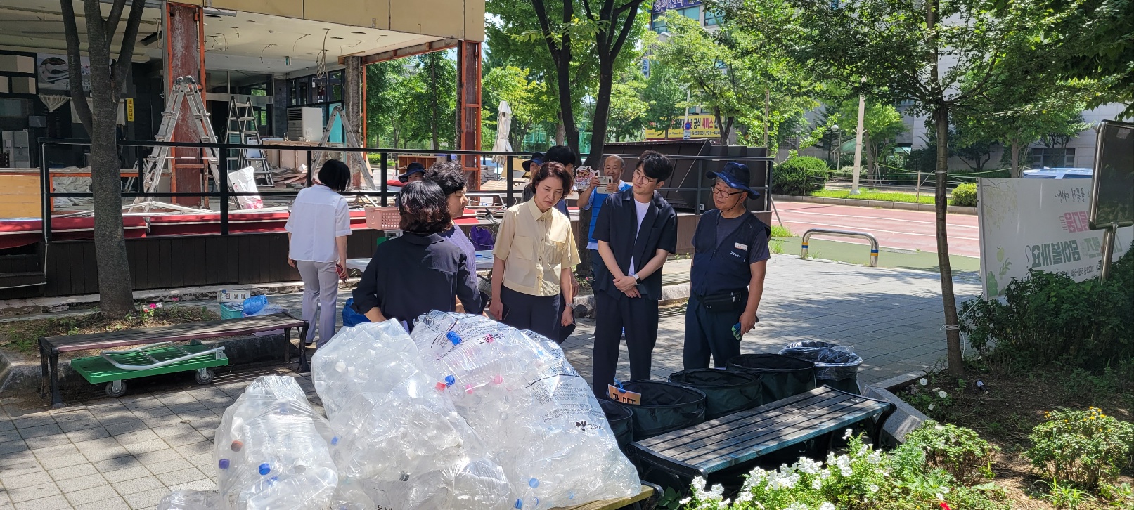 도시혁신연구회 현장방문(정발산동 행정복지 센터 자원순환가게) 2