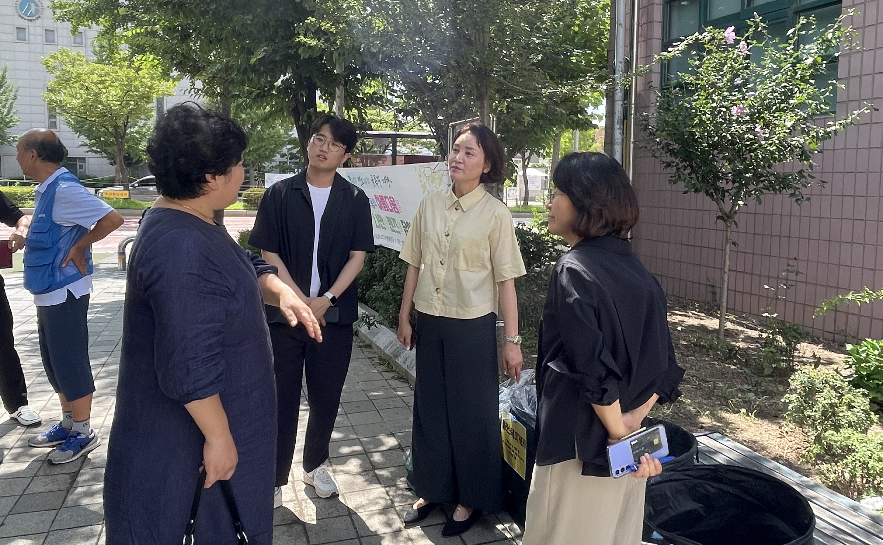 도시혁신연구회 현장방문(정발산동 행정복지 센터 자원순환가게) 6
