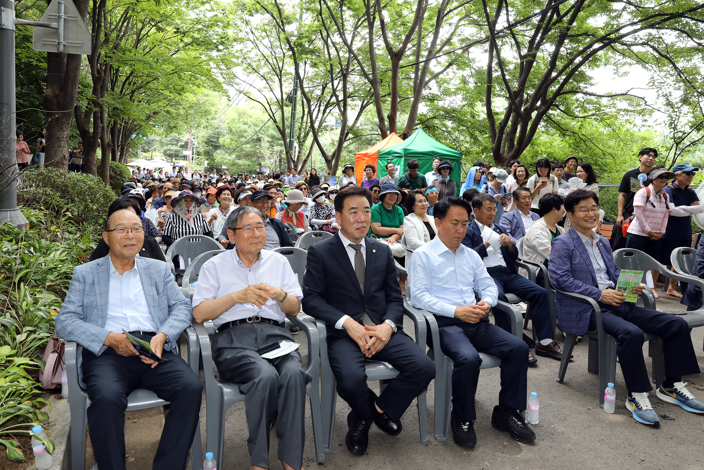 안산 황톳길 개장 9