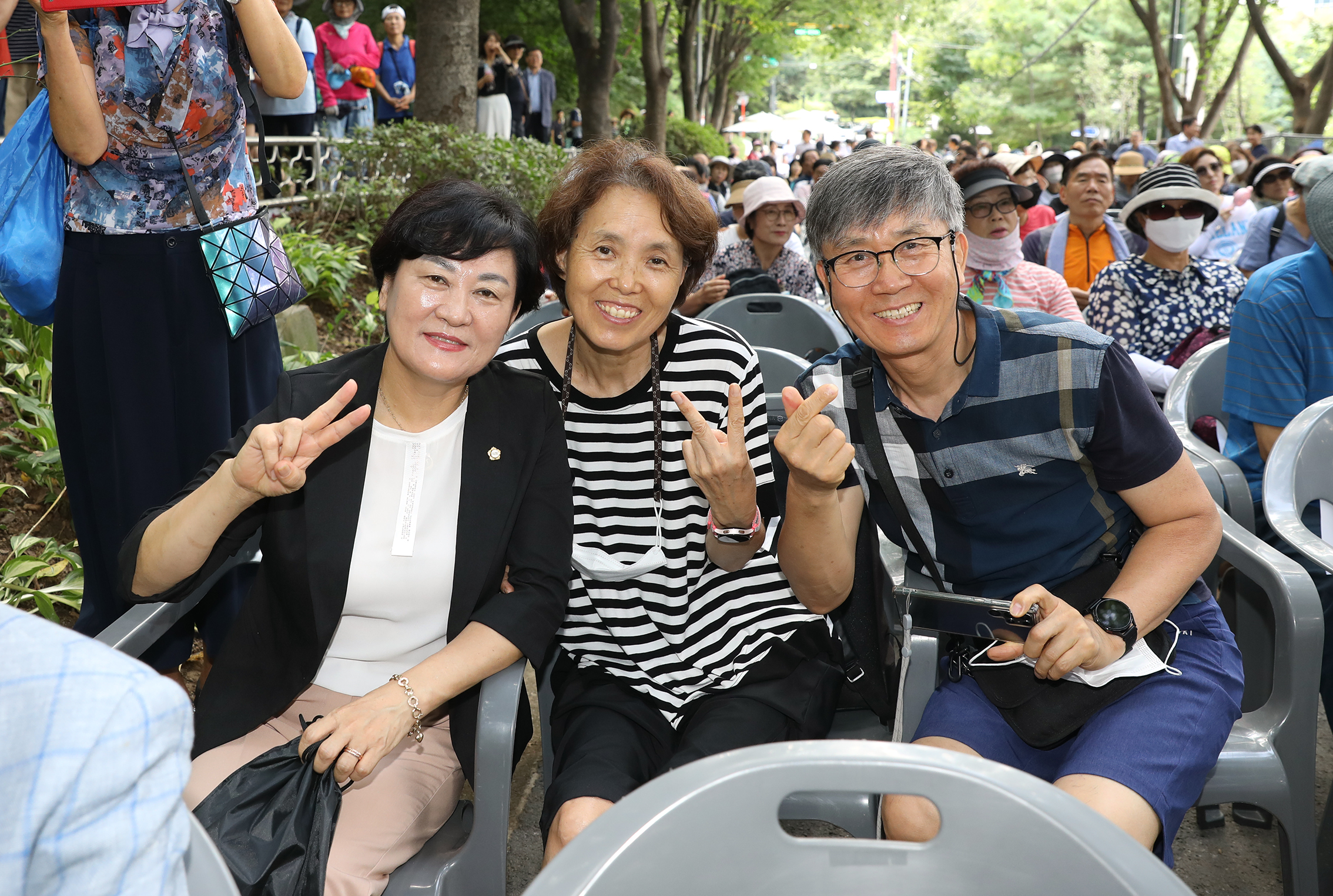 안산 황톳길 개장 10