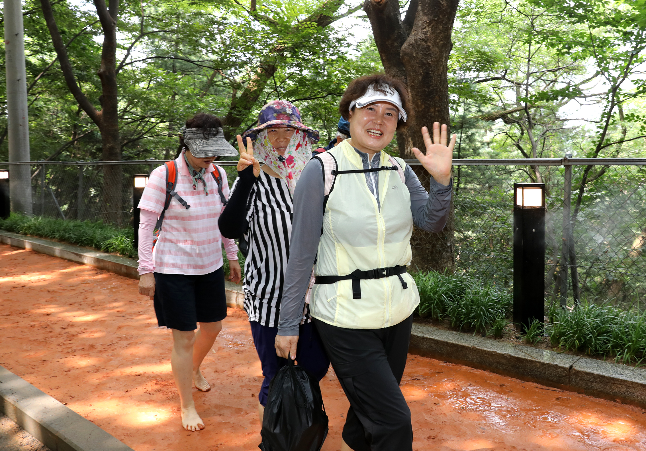 안산 황톳길 개장 16