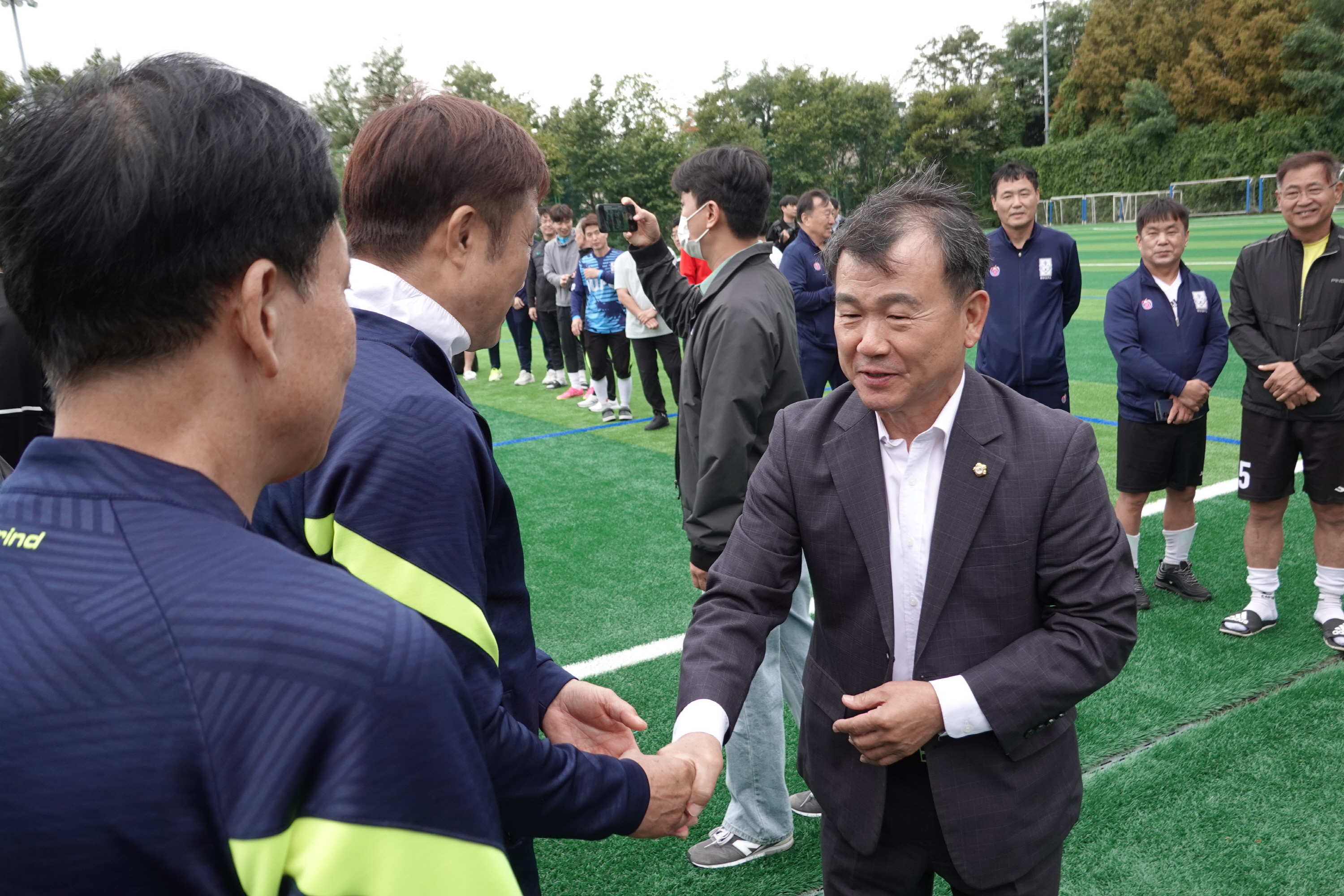 서대문구축구협회 개소식 2