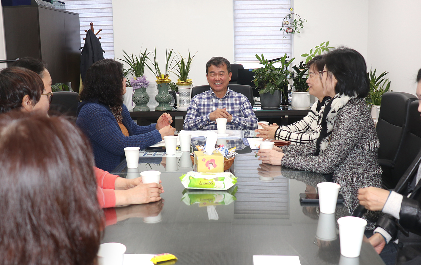 한국중증중복뇌병변 학부모님과의 간담회 1