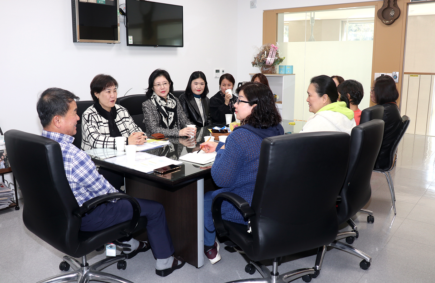 한국중증중복뇌병변 학부모님과의 간담회 2