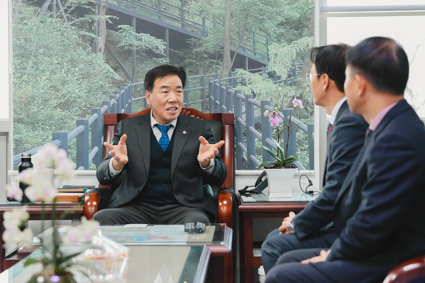 서대문세무서장 구의회 방문 2