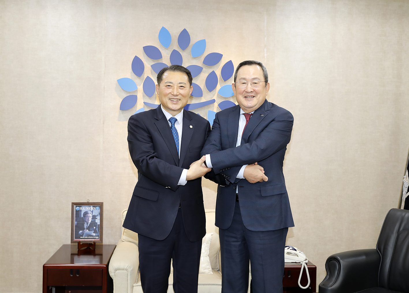 명지대학교 총장님과의 간담회 1