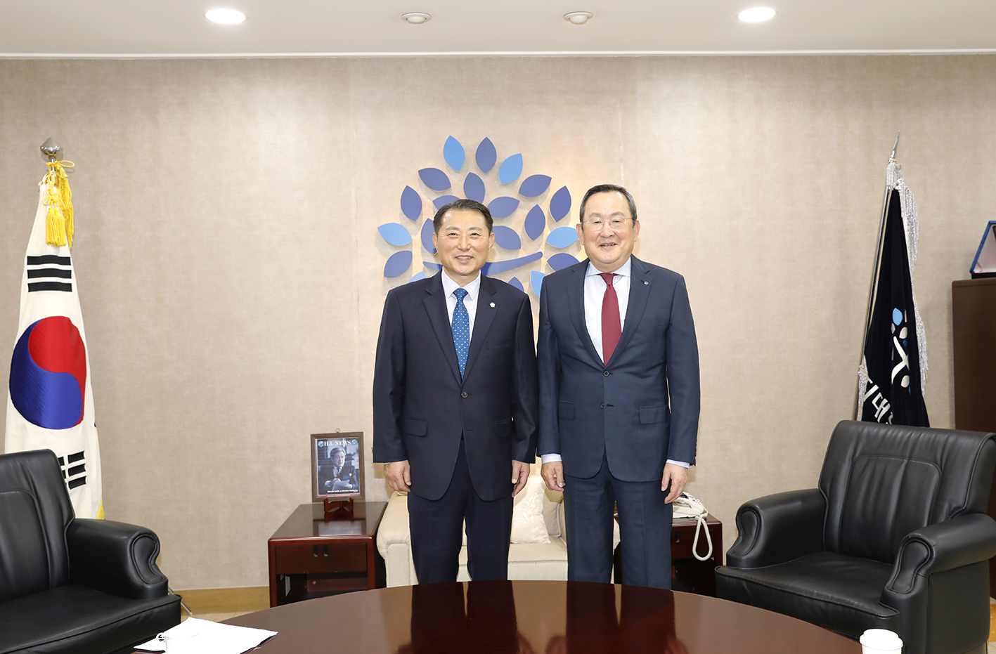 명지대학교 총장님과의 간담회 2