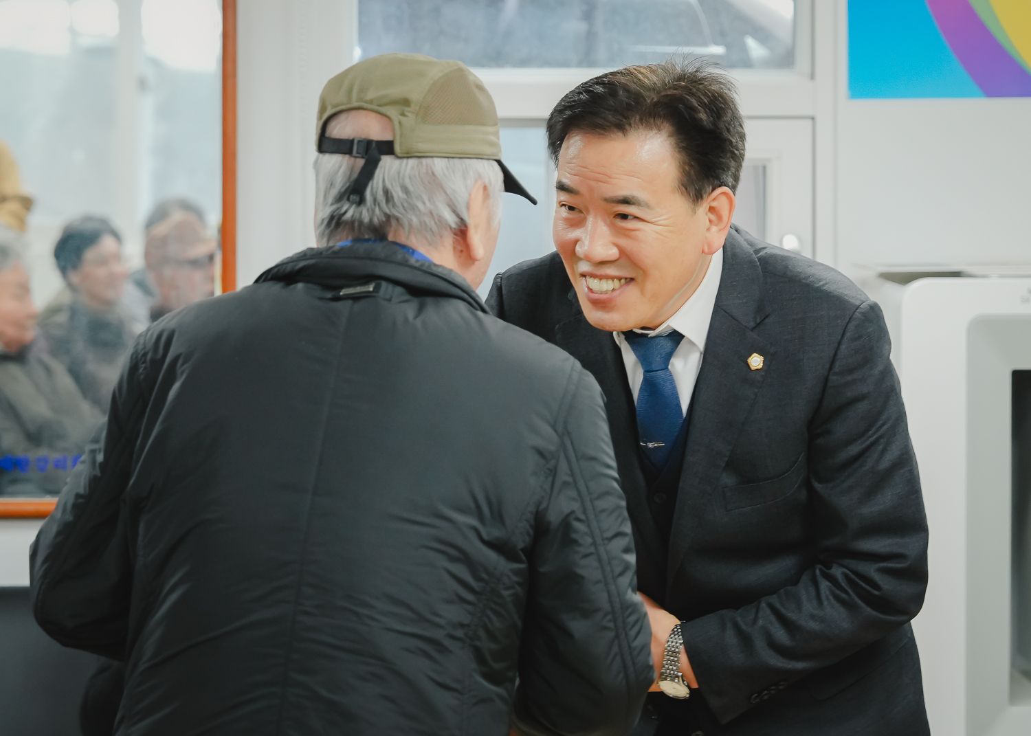 신촌경로당 회장 취임식 2