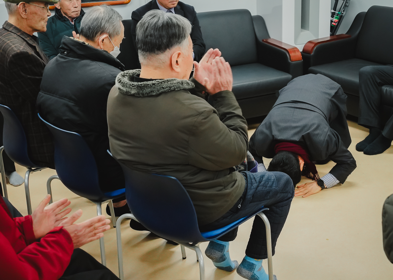신촌경로당 회장 취임식 8