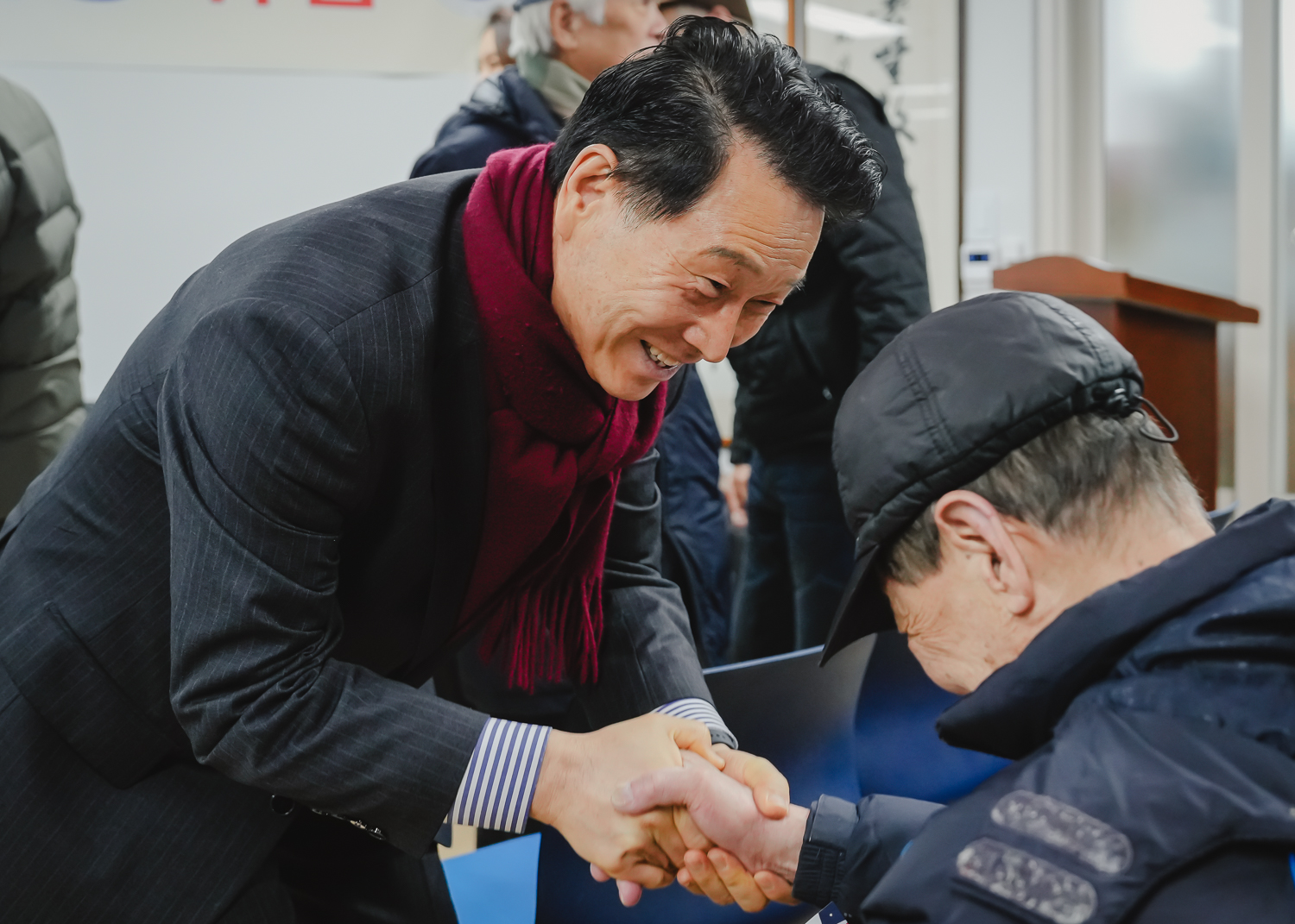 신촌경로당 회장 취임식 13
