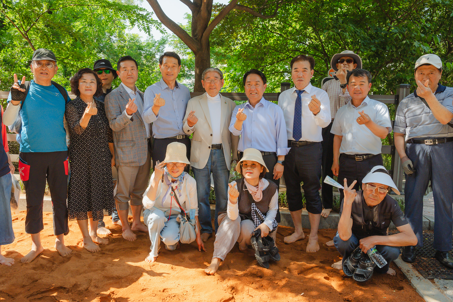 천연황톳길 개장 행사 37