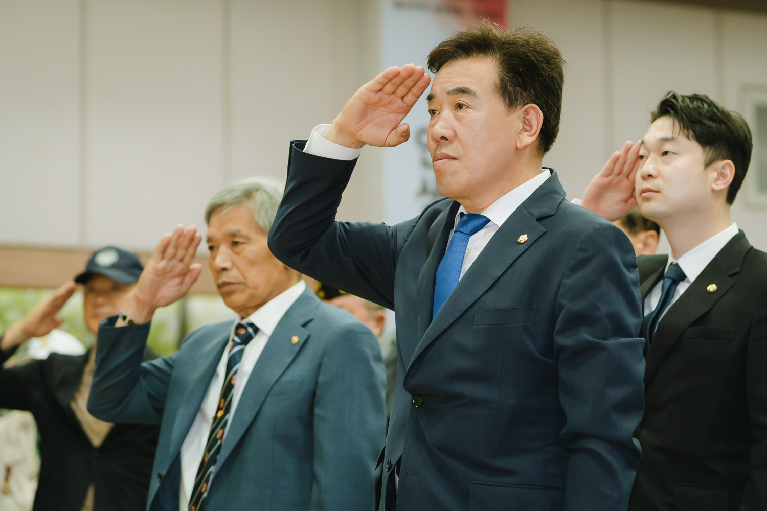 재향군인회 6·25전쟁 74주년 기념행사 1