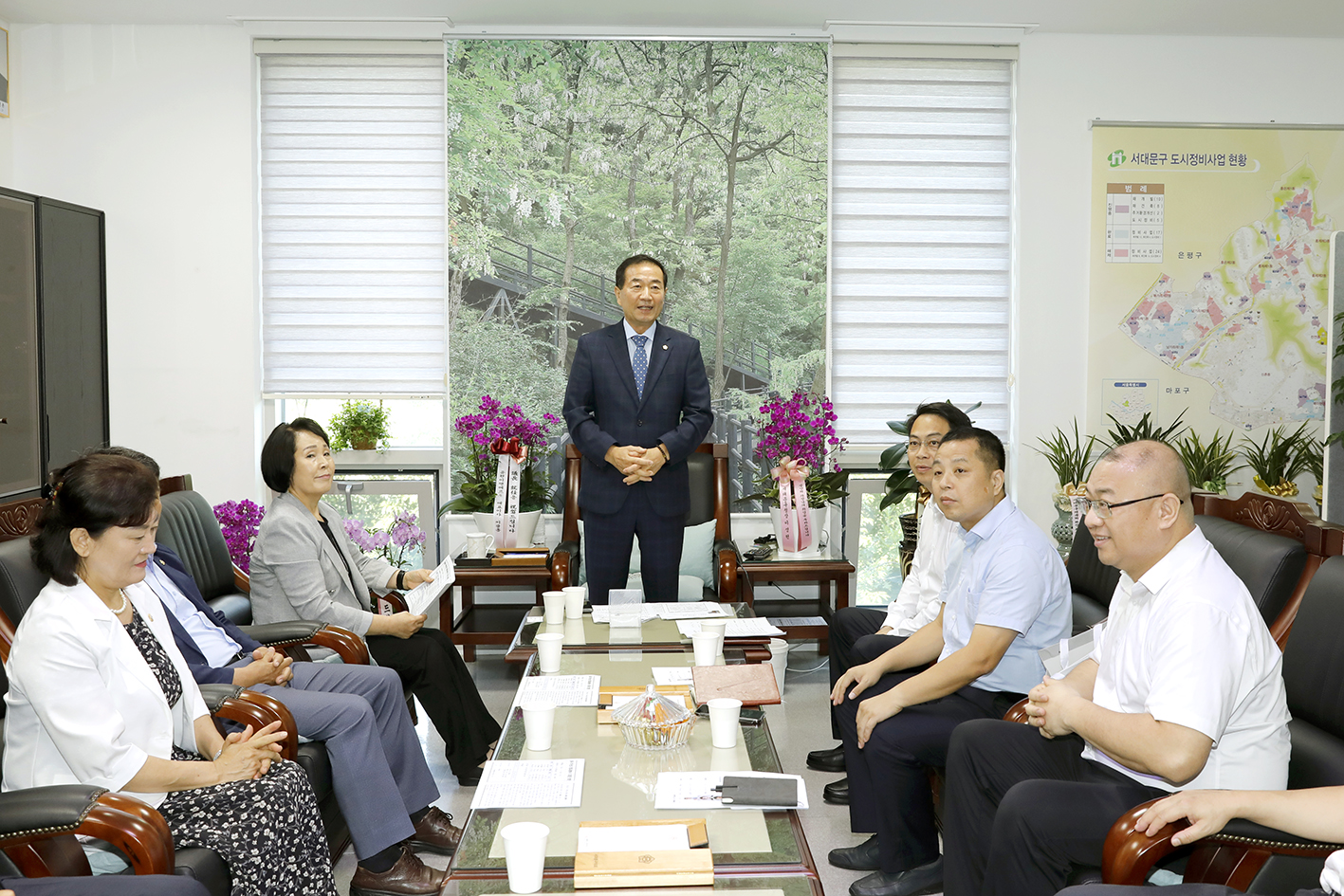 중국 후난성 리링시 대표단 방문 20