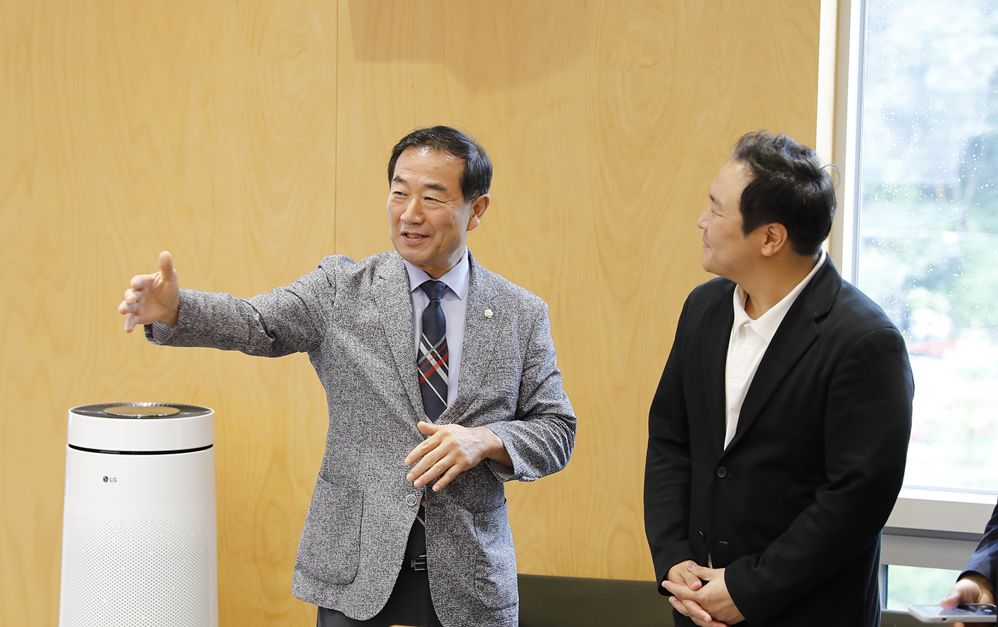 한국화교협회 연합총회 청년회 임원과의 간담회 1