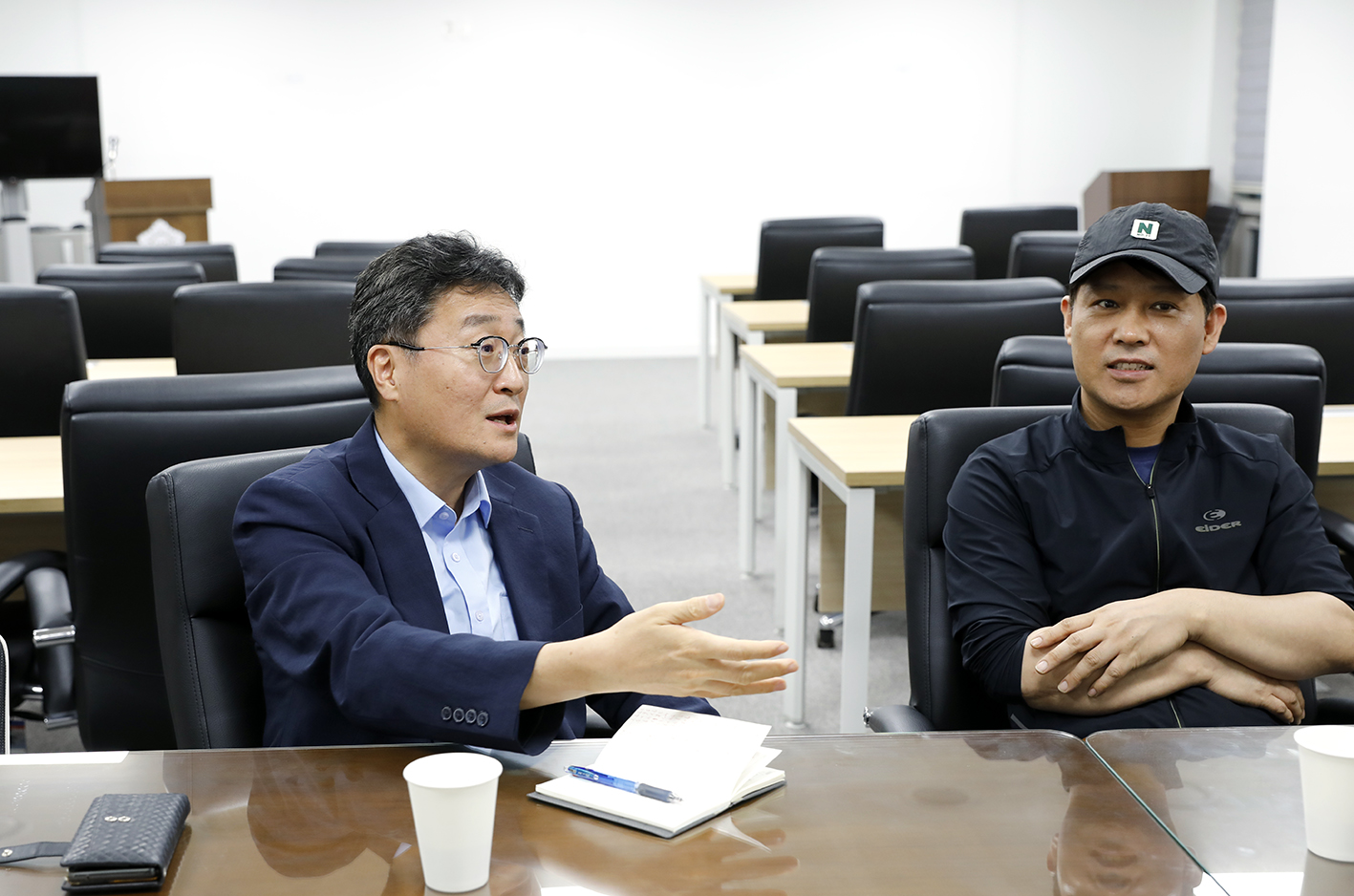지역상인 회장단과의 간담회 1