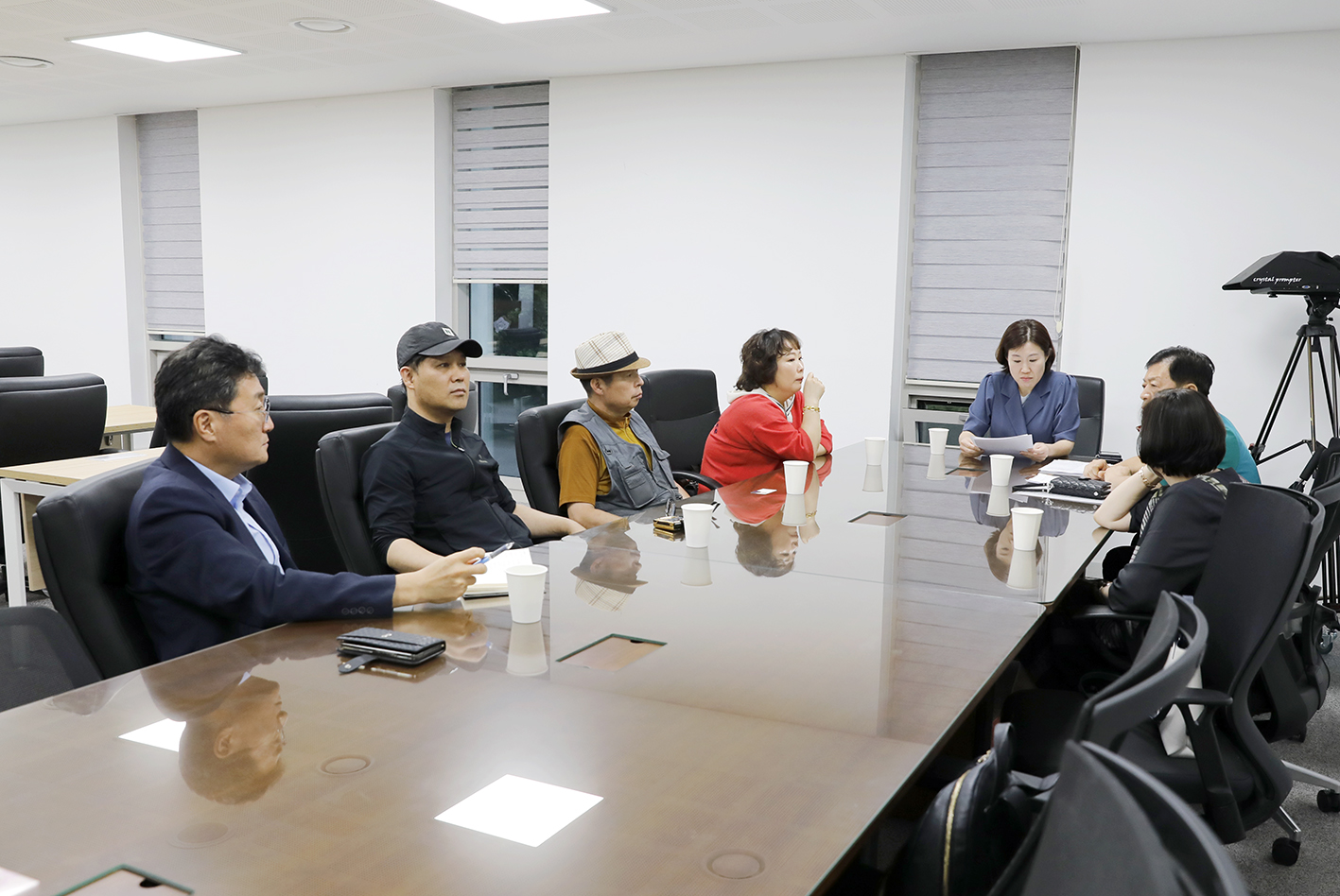 지역상인 회장단과의 간담회 2