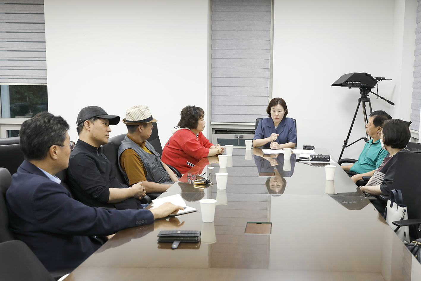 지역상인 회장단과의 간담회 3