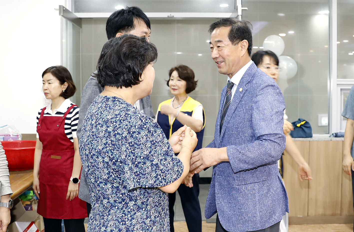 가재울중앙교회 삼계탕 대접행사 10